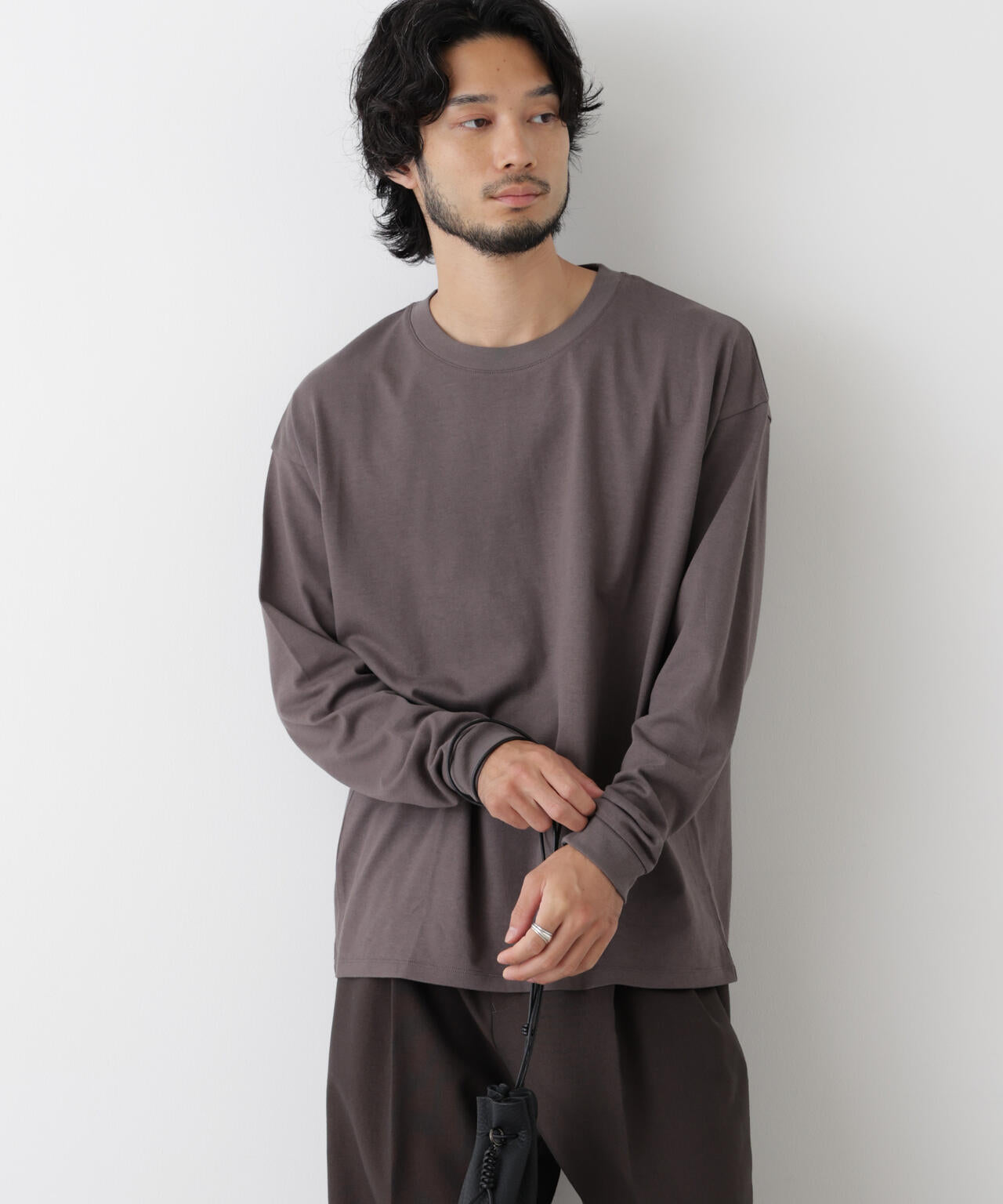 Anti Soaked(R) 汗染み防止 ビッグTシャツ 長袖 6686223222