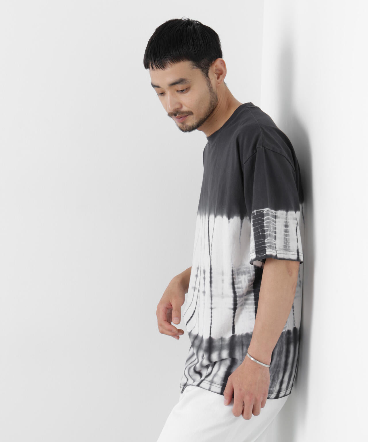 ブラックタイダイTシャツ 6686224202