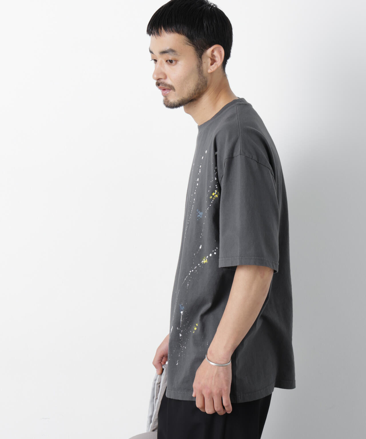 ブラックタイダイTシャツ 6686224202
