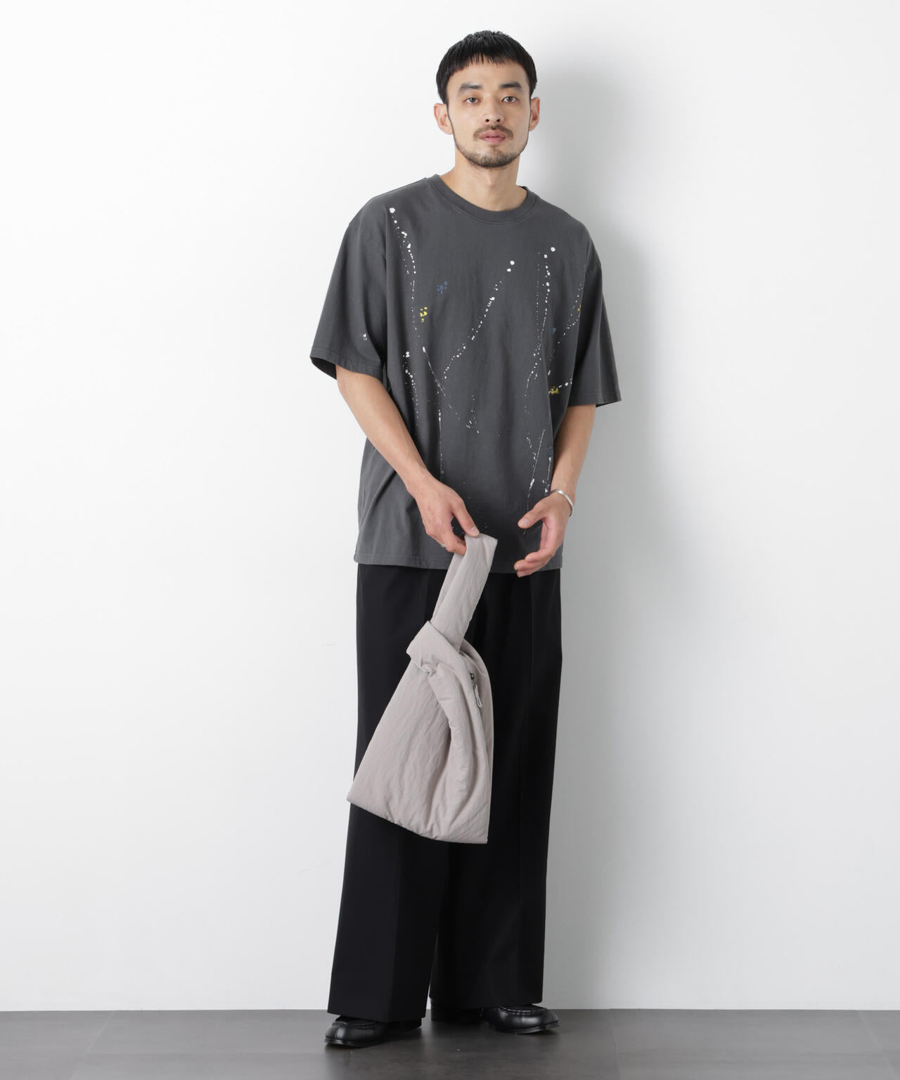 ブラックタイダイTシャツ 6686224202