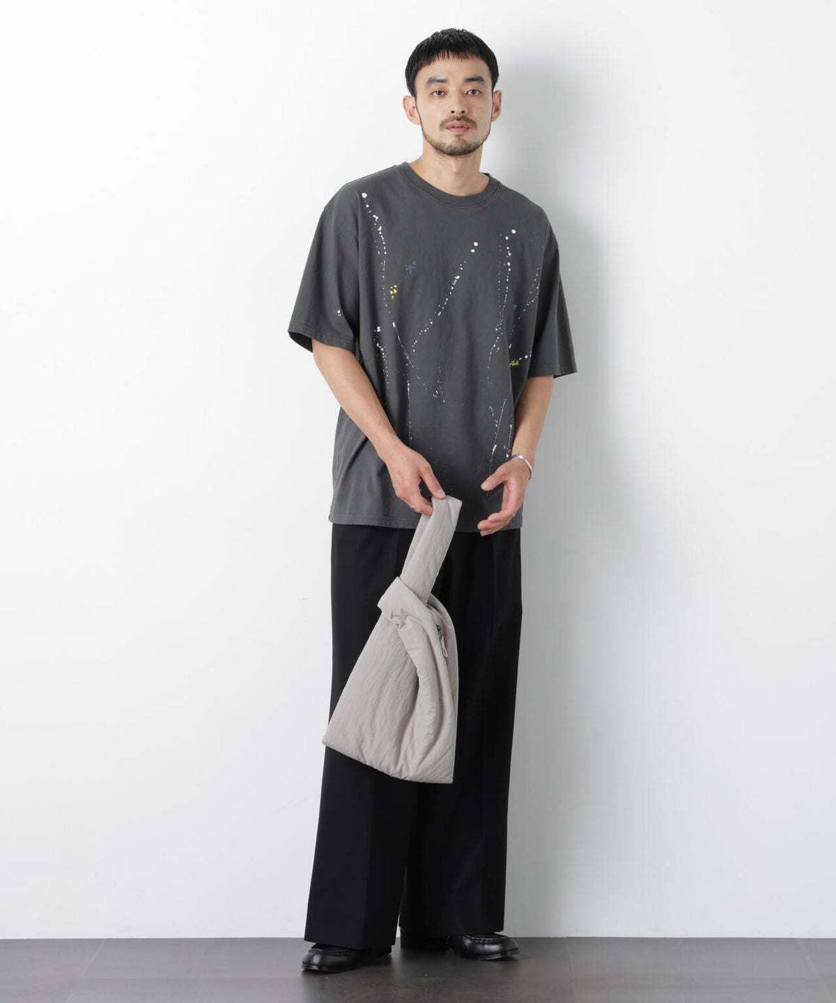 ブラックタイダイTシャツ 6686224202