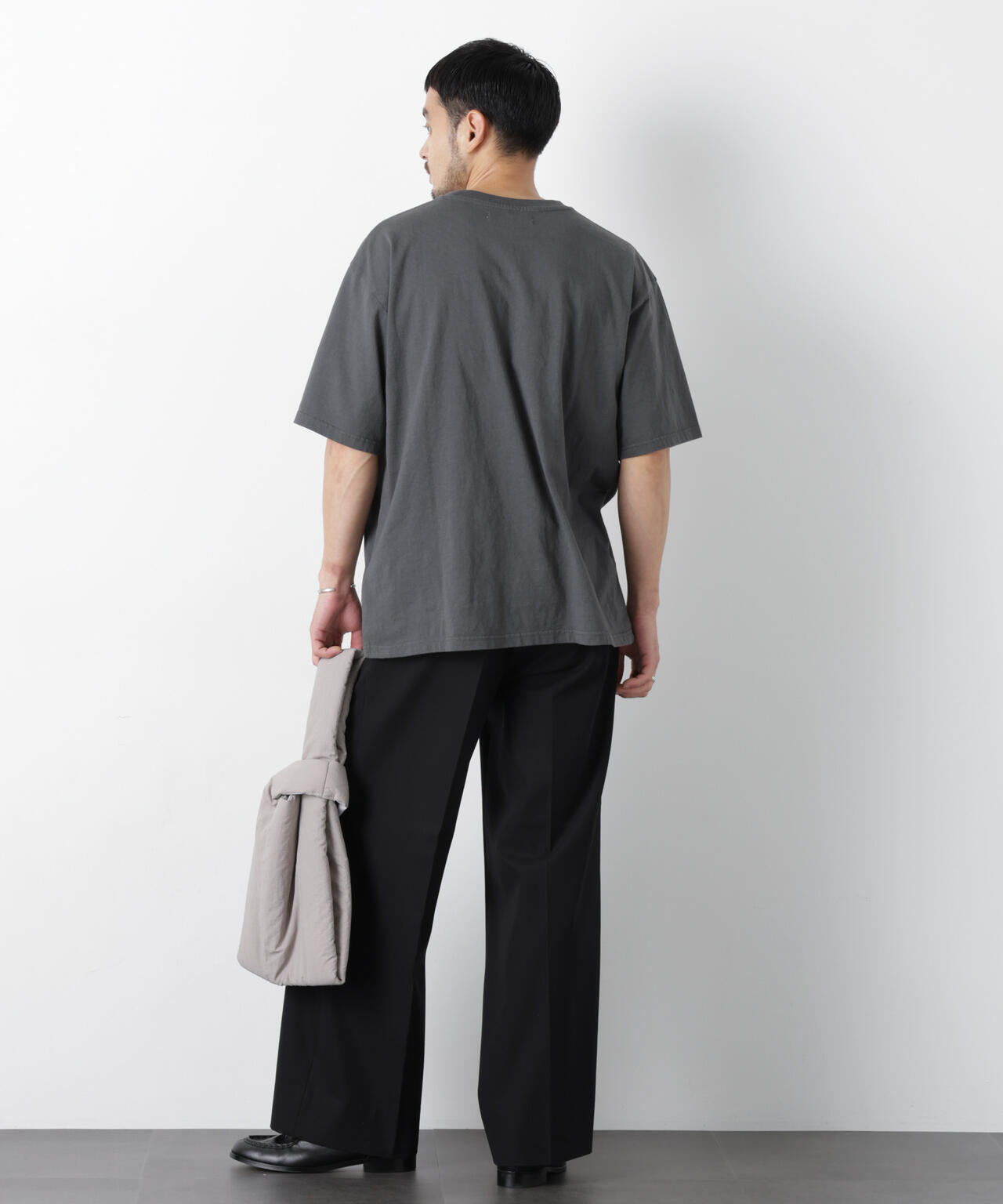 ブラックタイダイTシャツ 6686224202