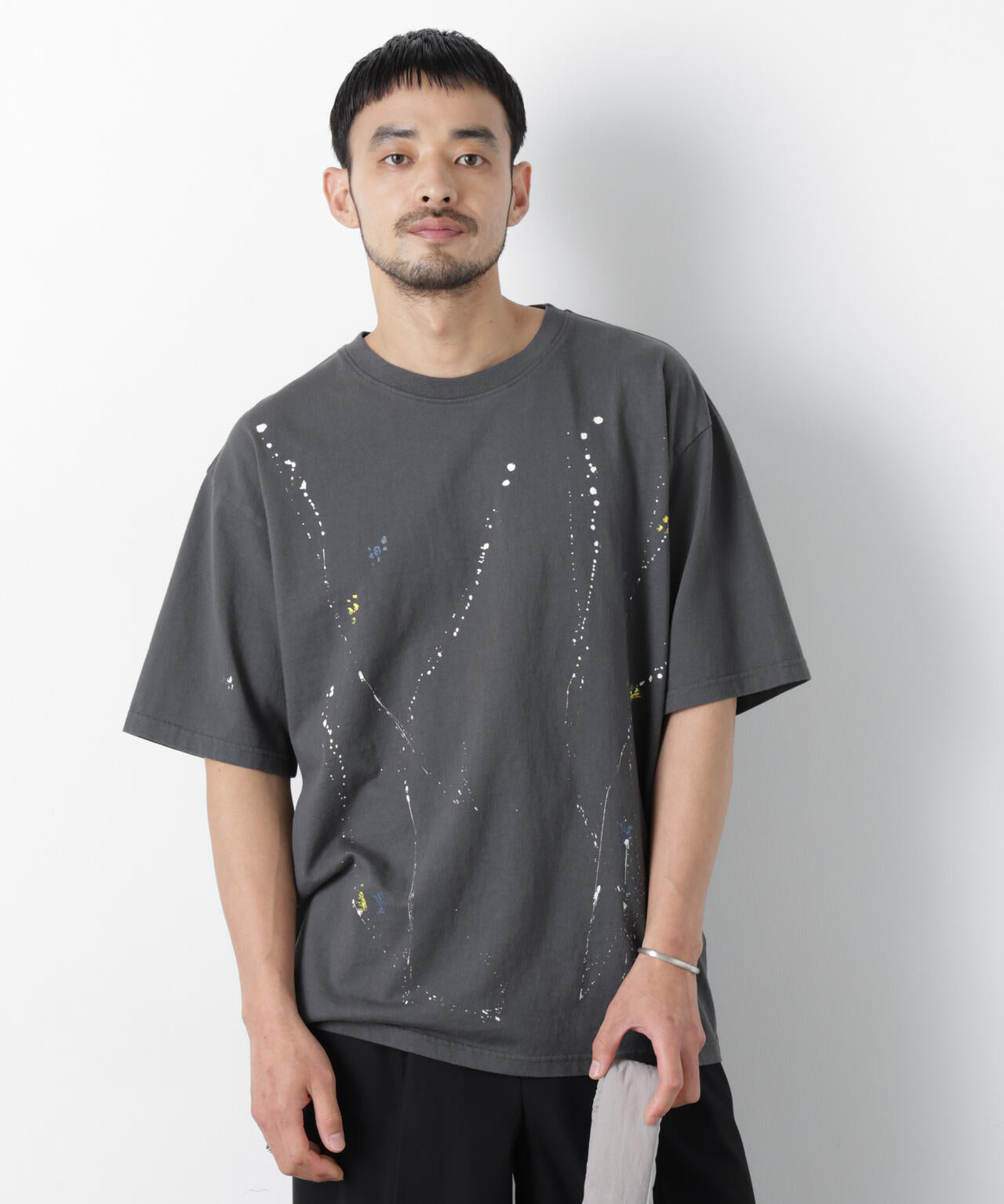 ブラックタイダイTシャツ 6686224202