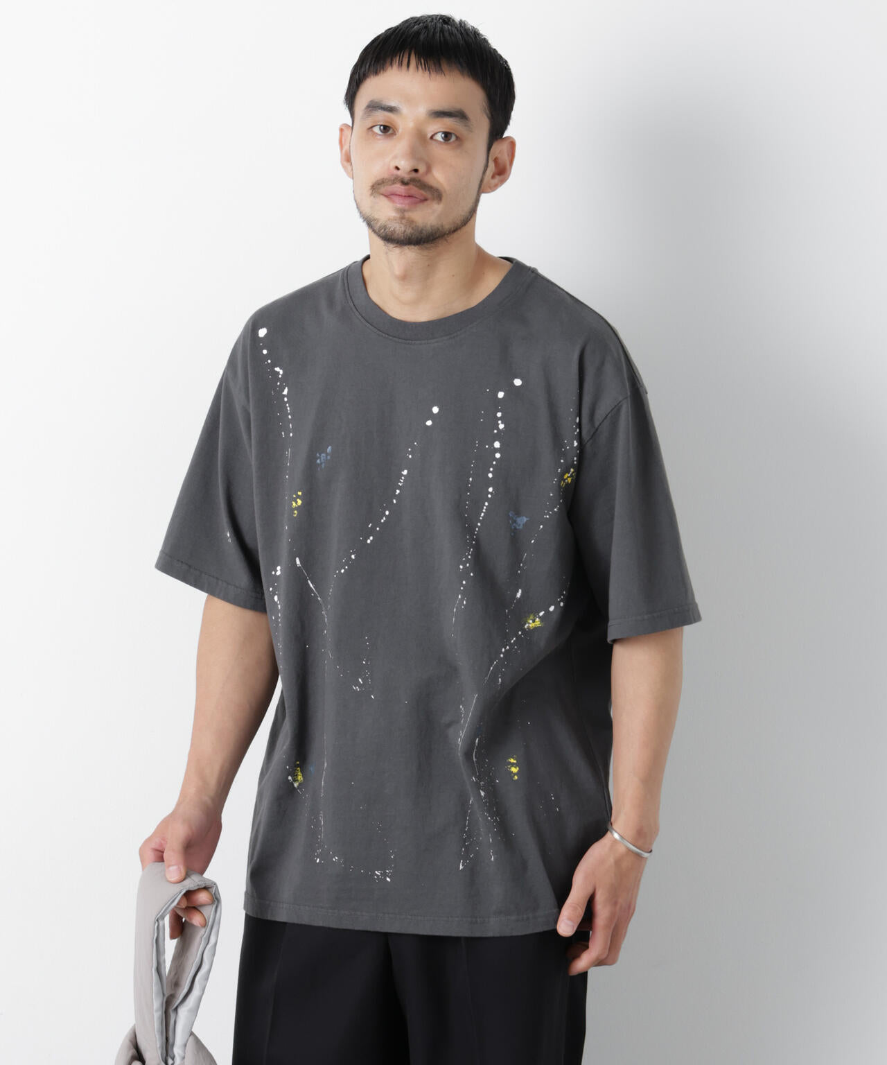 ブラックタイダイTシャツ 6686224202