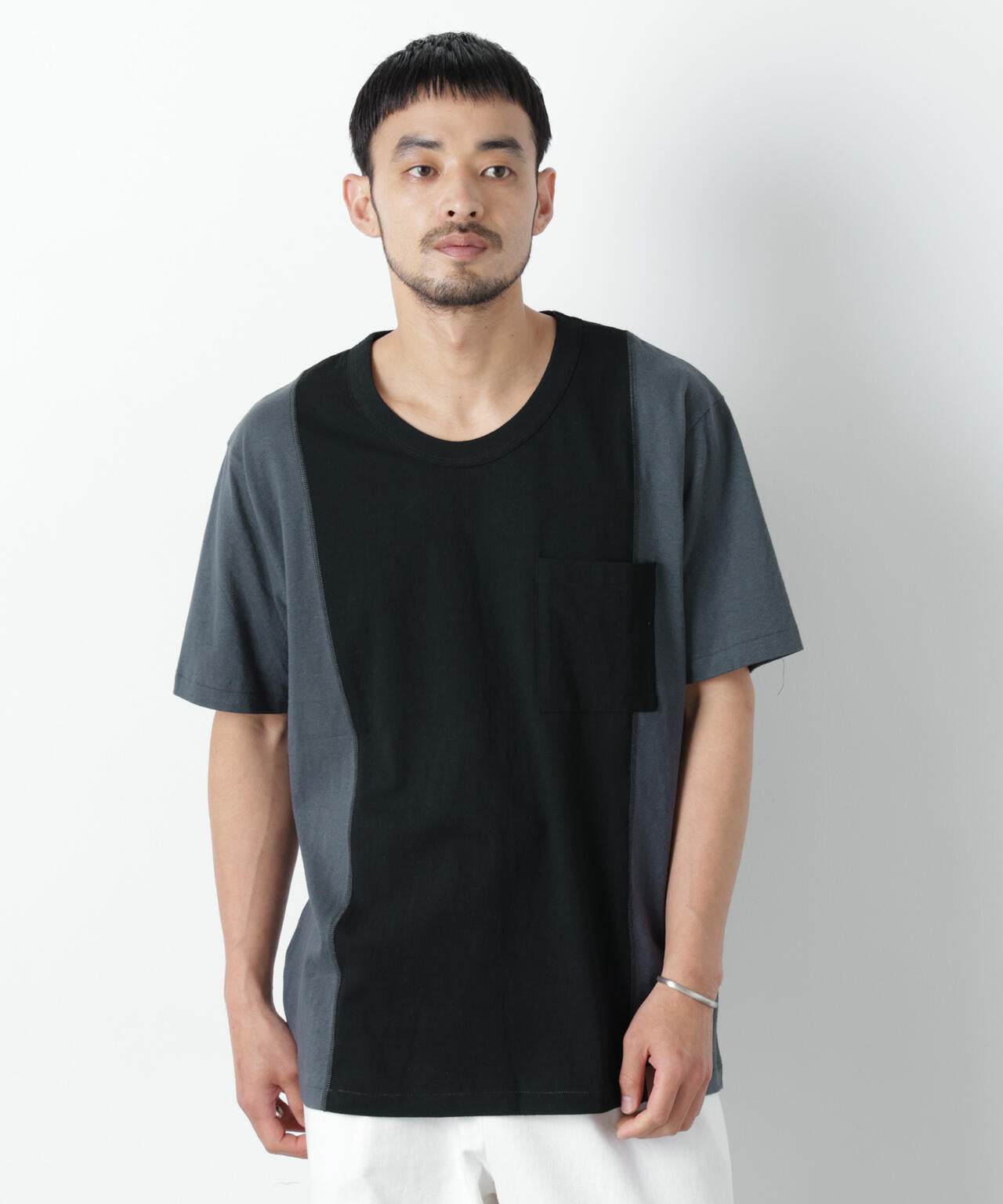 Raffy Cotton Jersey_切替Tシャツ 6686224203