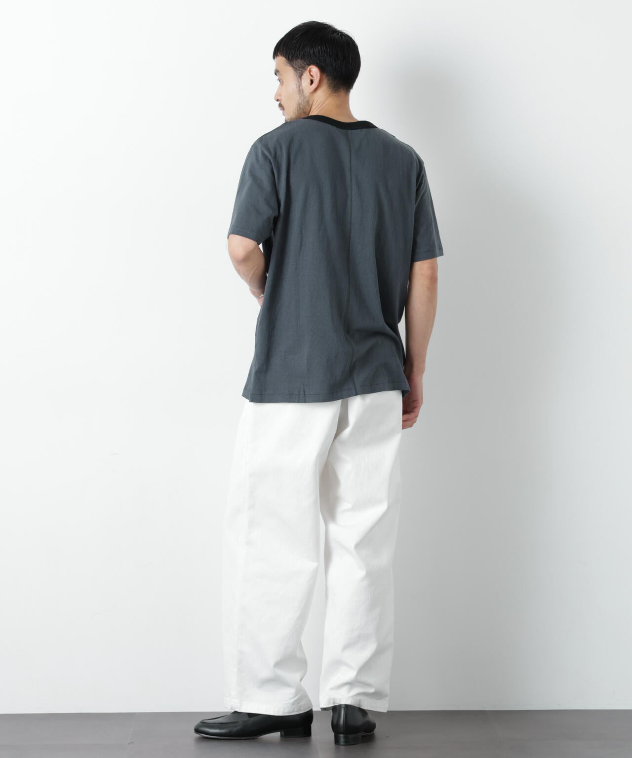 Raffy Cotton Jersey_切替Tシャツ 6686224203