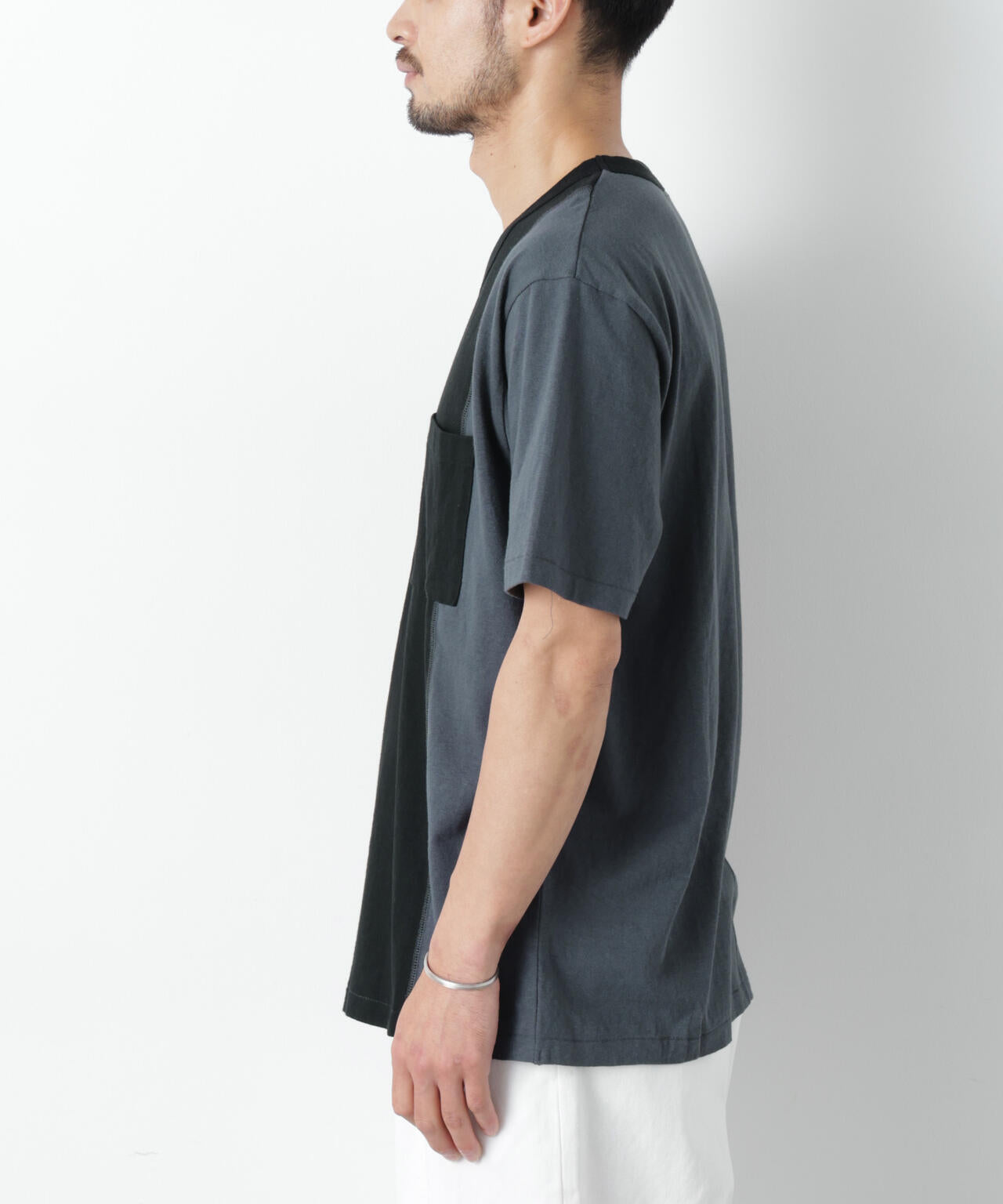Raffy Cotton Jersey_切替Tシャツ 6686224203