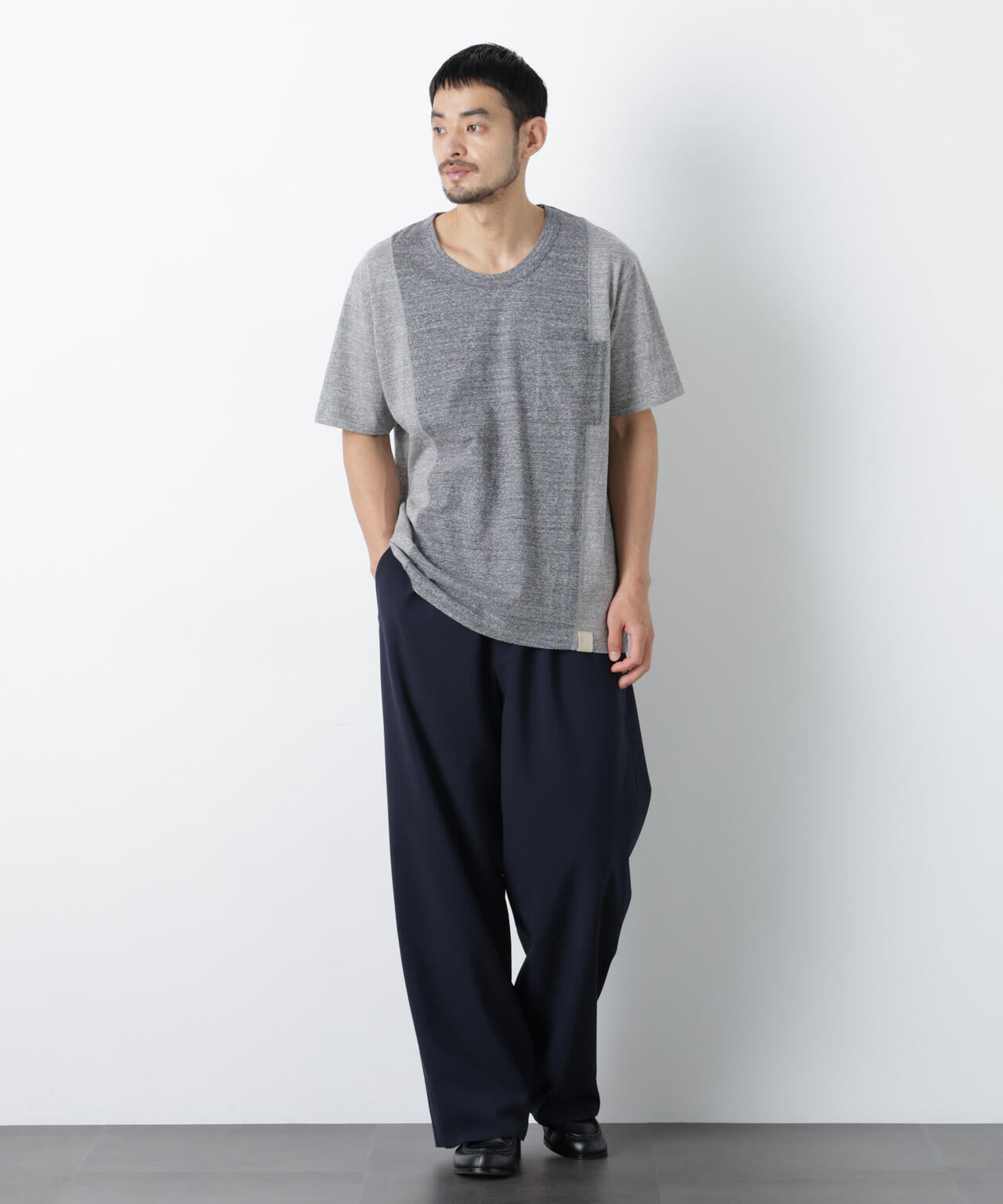 Raffy Cotton Jersey_切替Tシャツ 6686224203