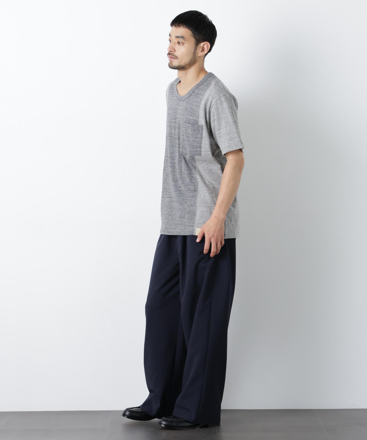 Raffy Cotton Jersey_切替Tシャツ 6686224203