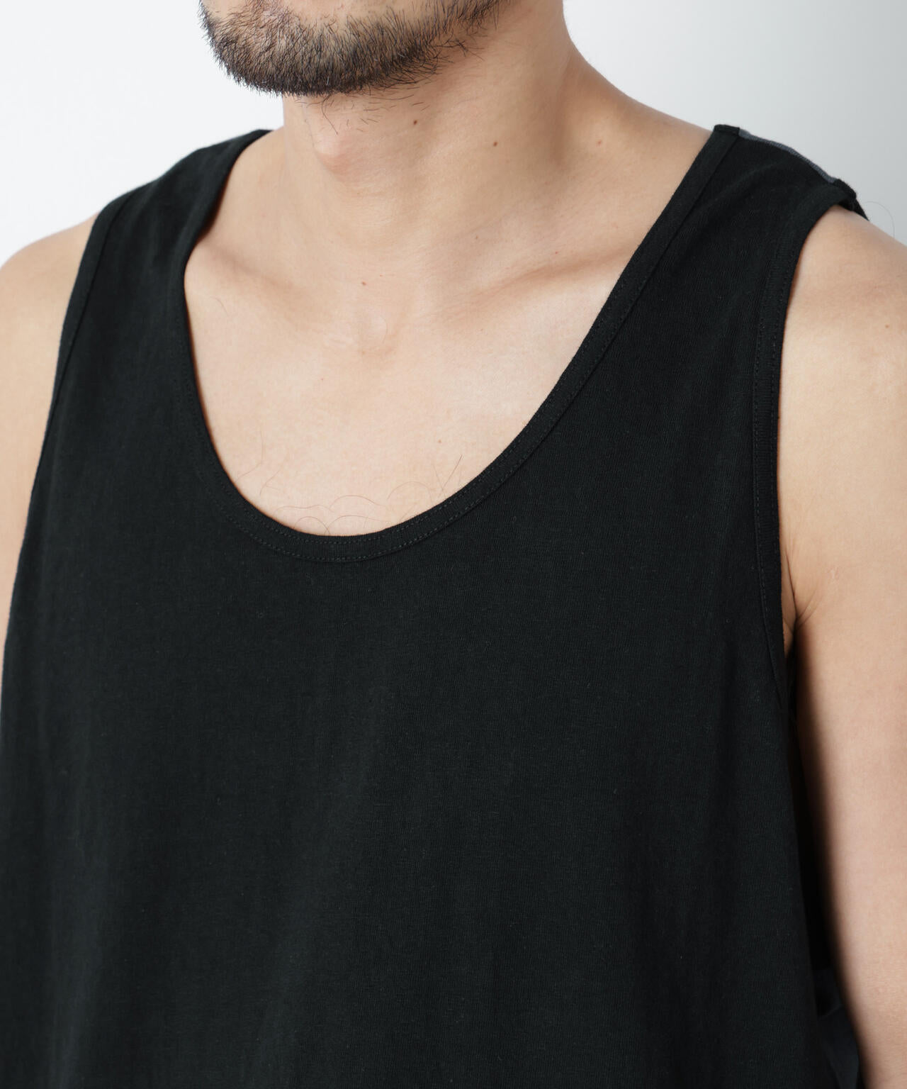 Raffy Cotton Jersey_切替タンクトップ 6686224206