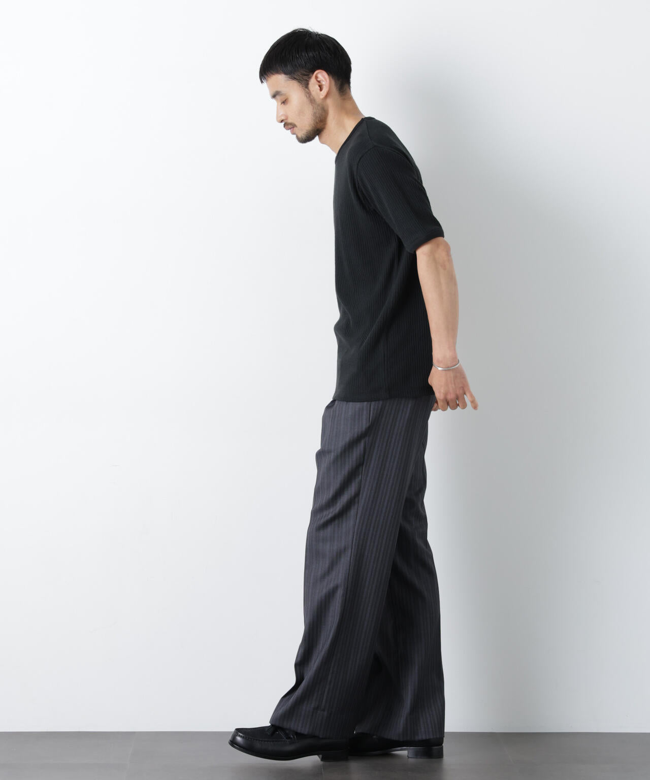 強撚ループヤーン針抜きリンガーTEE 6686224209