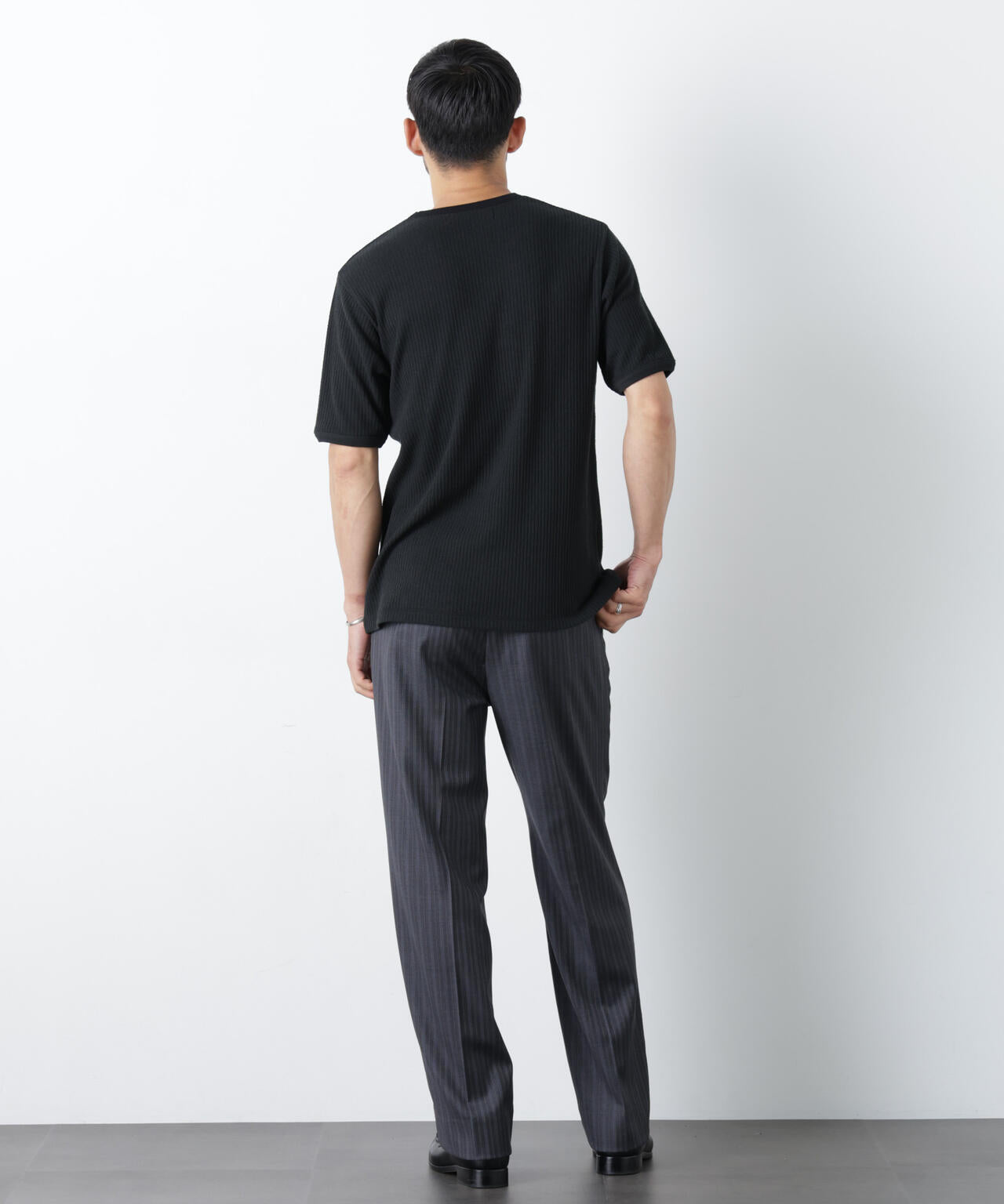 強撚ループヤーン針抜きリンガーTEE 6686224209