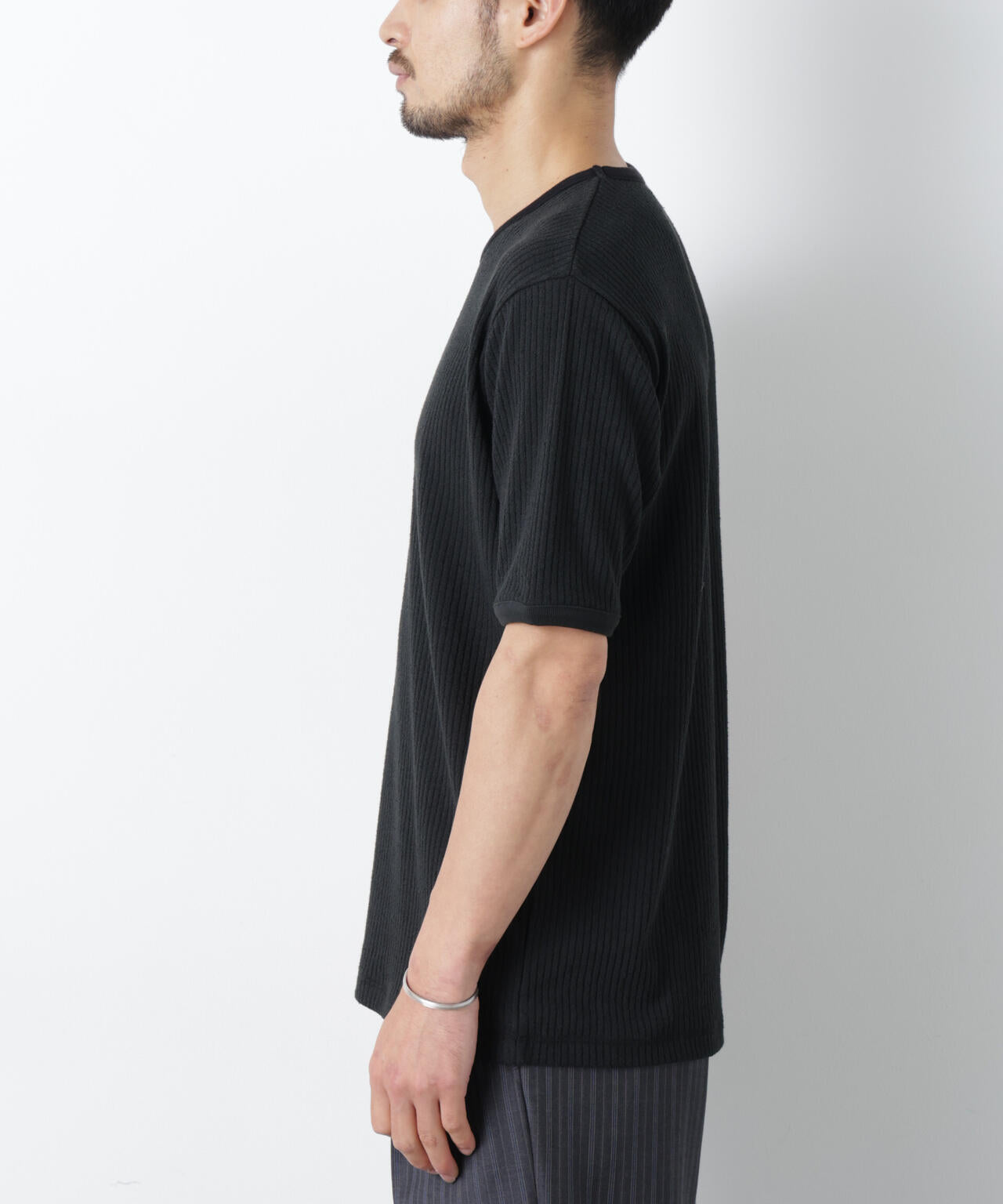 強撚ループヤーン針抜きリンガーTEE 6686224209