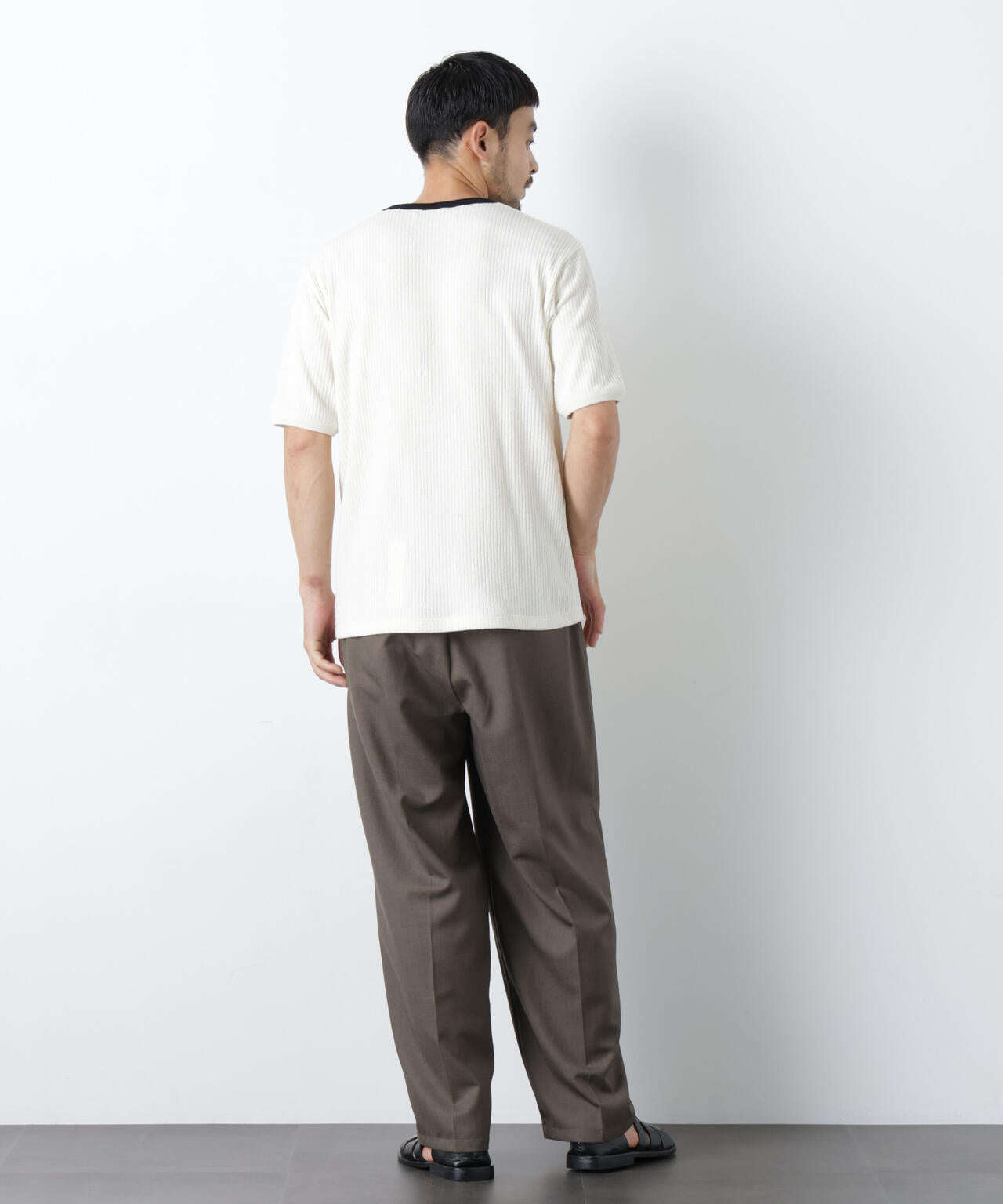 強撚ループヤーン針抜きリンガーTEE 6686224209