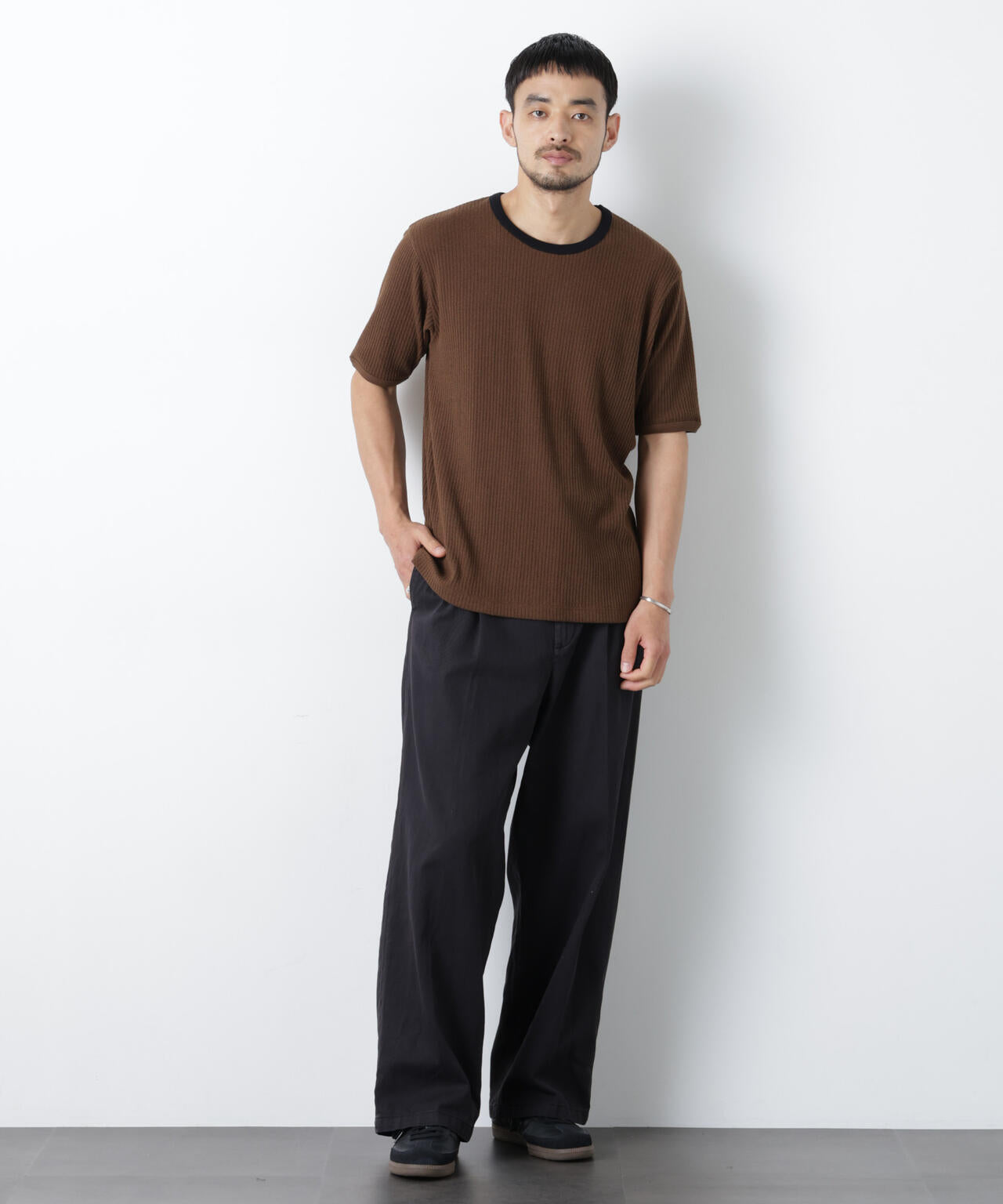強撚ループヤーン針抜きリンガーTEE 6686224209