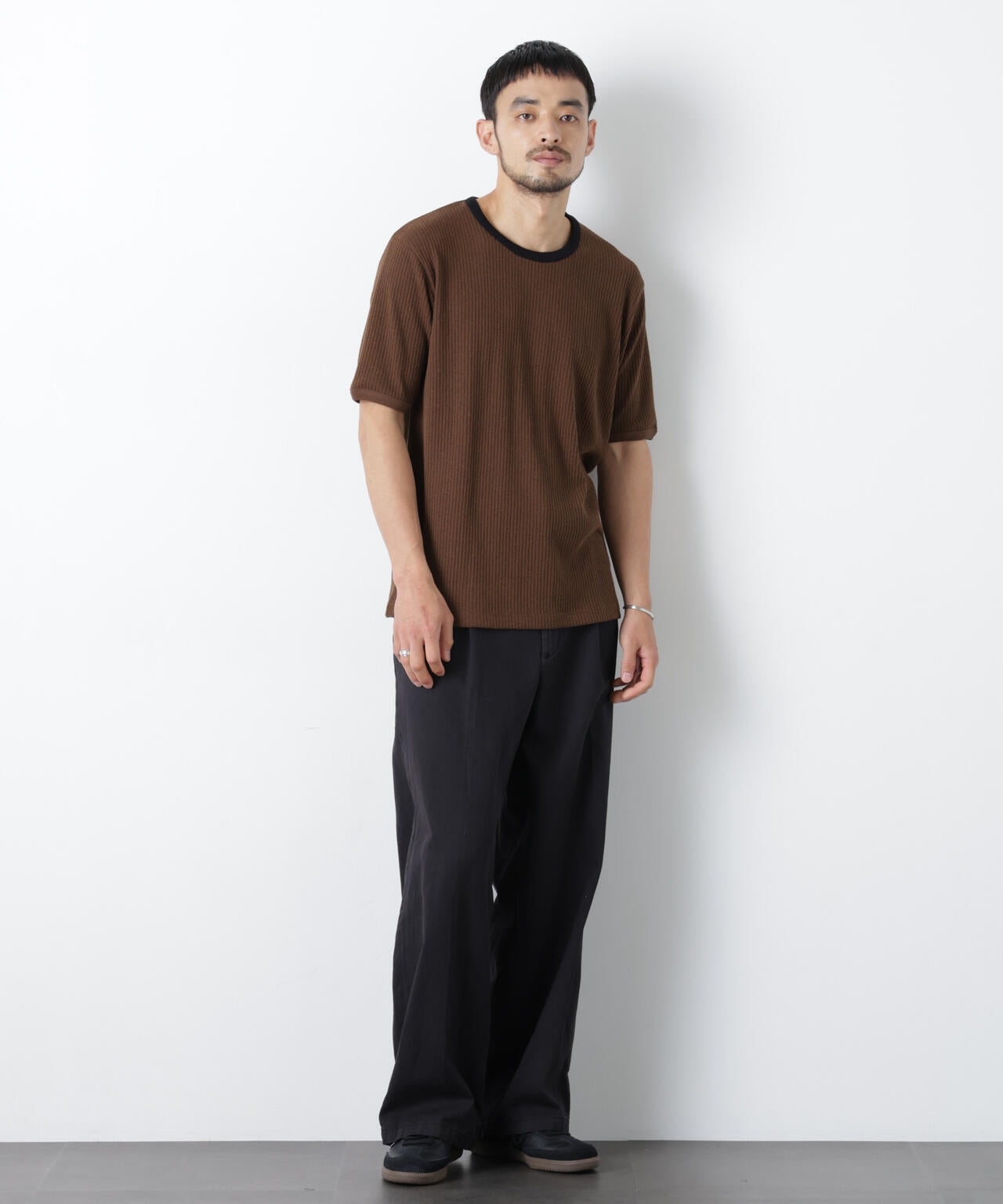 強撚ループヤーン針抜きリンガーTEE 6686224209