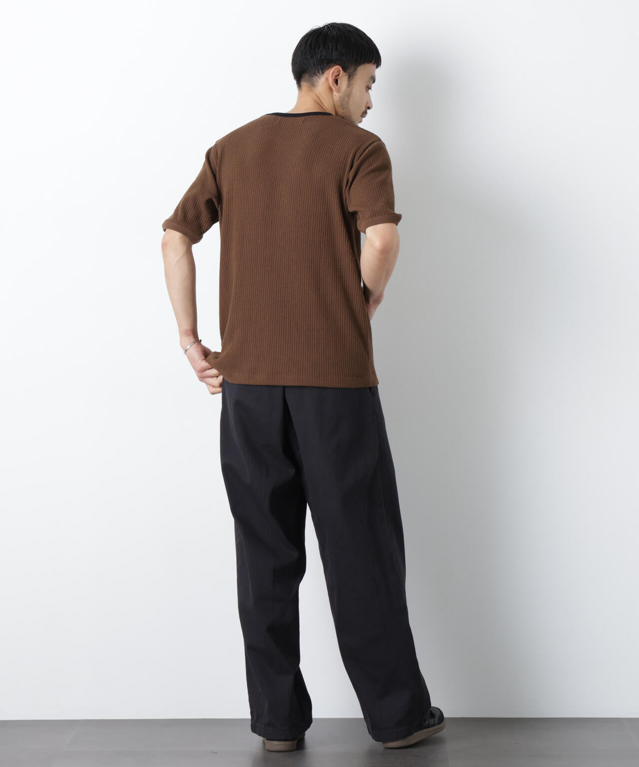 強撚ループヤーン針抜きリンガーTEE 6686224209