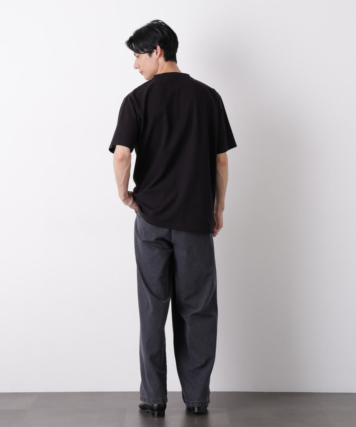 マイクロパイル クルーネックTシャツ 吸水速乾(セットアップ可) 6686224210