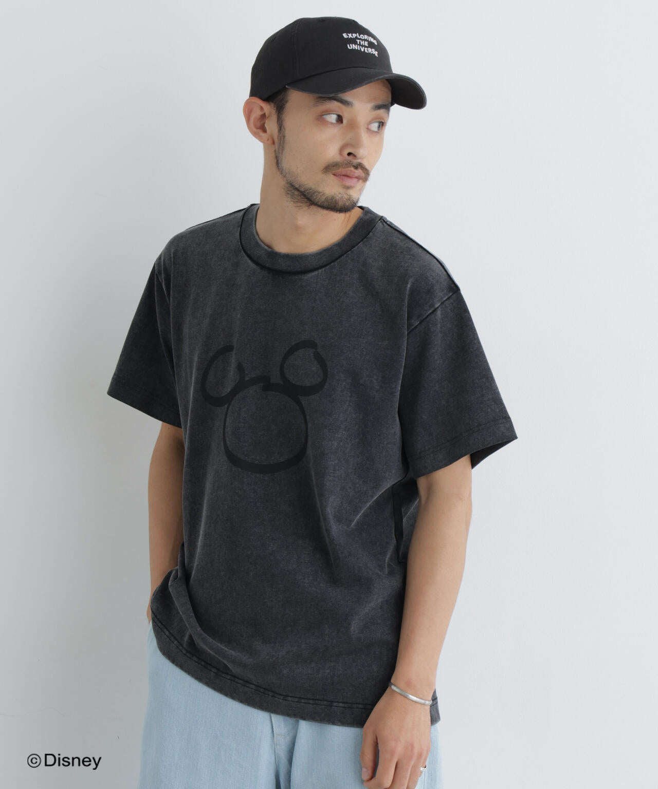 NANO×DISNEY ミッキーマウス フェードTシャツ 6686224214