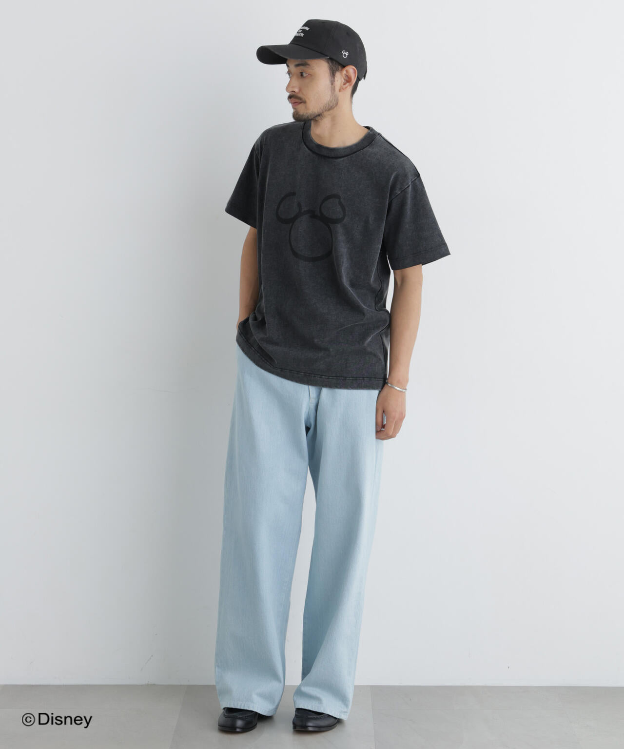 NANO×DISNEY ミッキーマウス フェードTシャツ 6686224214