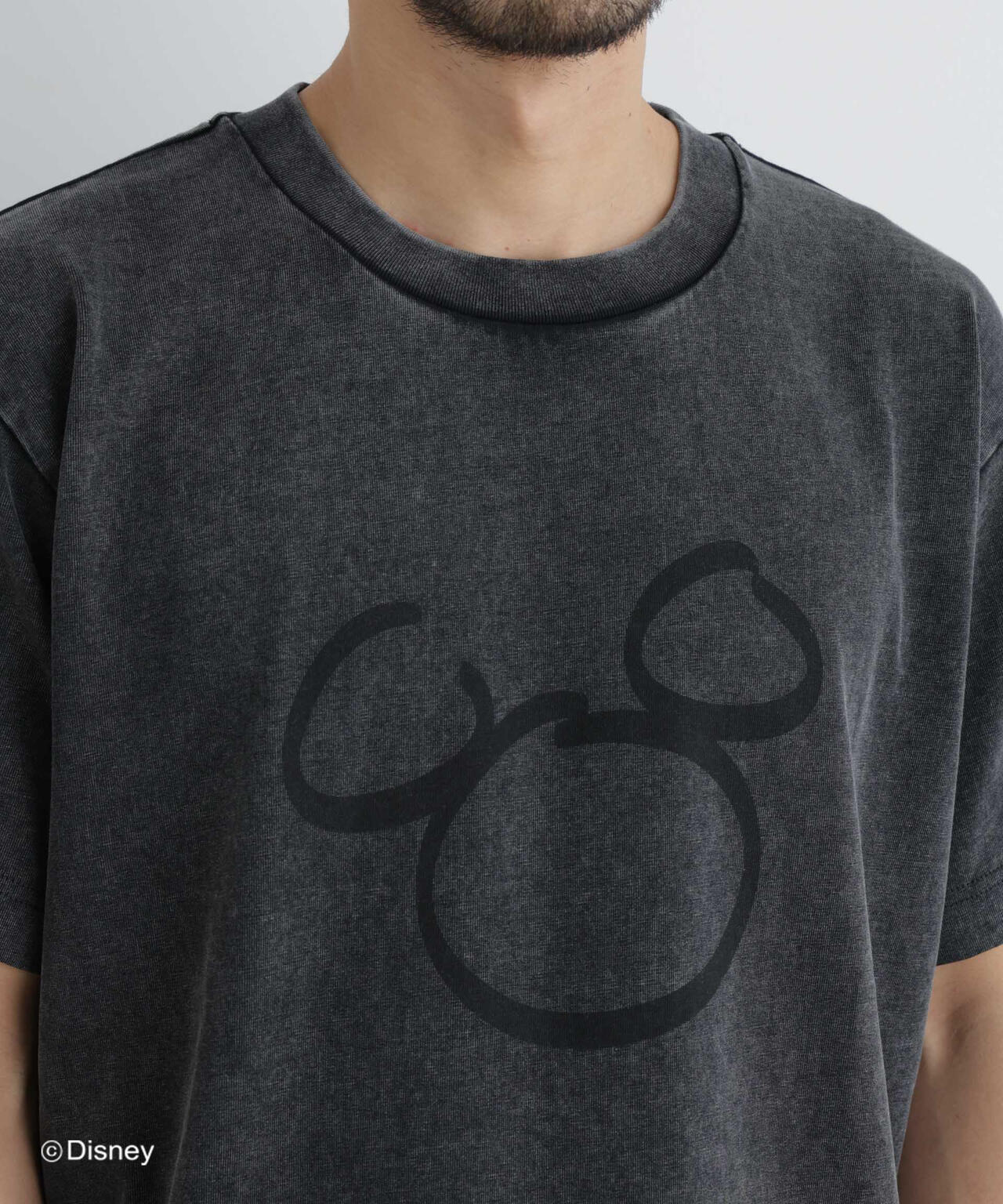 NANO×DISNEY ミッキーマウス フェードTシャツ 6686224214