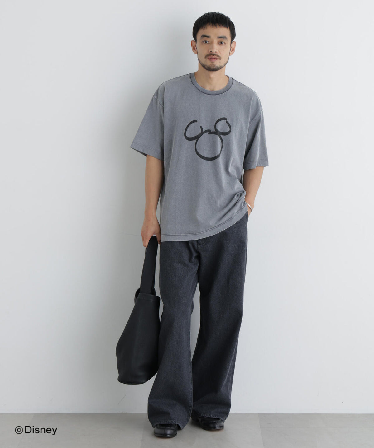 NANO×DISNEY ミッキーマウス フェードTシャツ 6686224214
