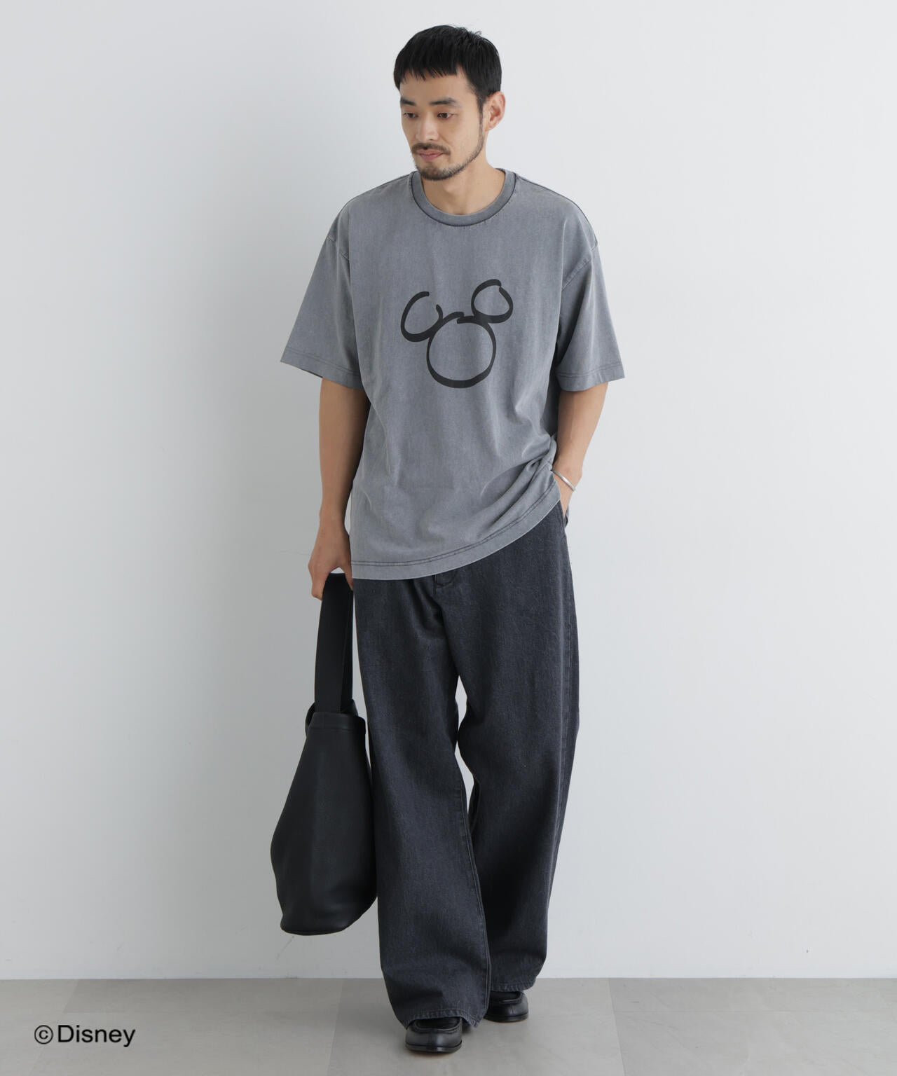 NANO×DISNEY ミッキーマウス フェードTシャツ 6686224214