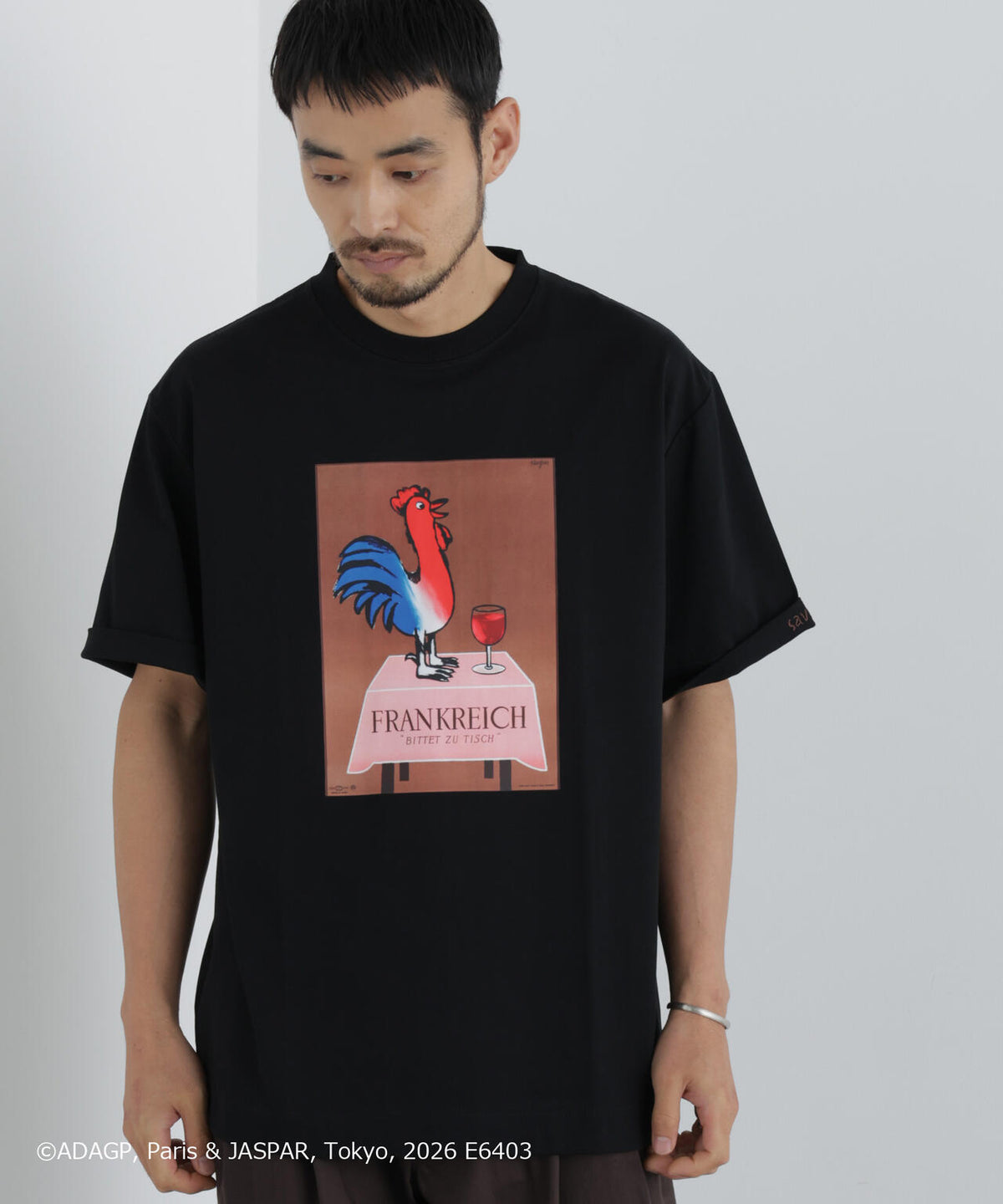 「OtoNANO」×SAVIGNAC プリントTシャツ 6686224216