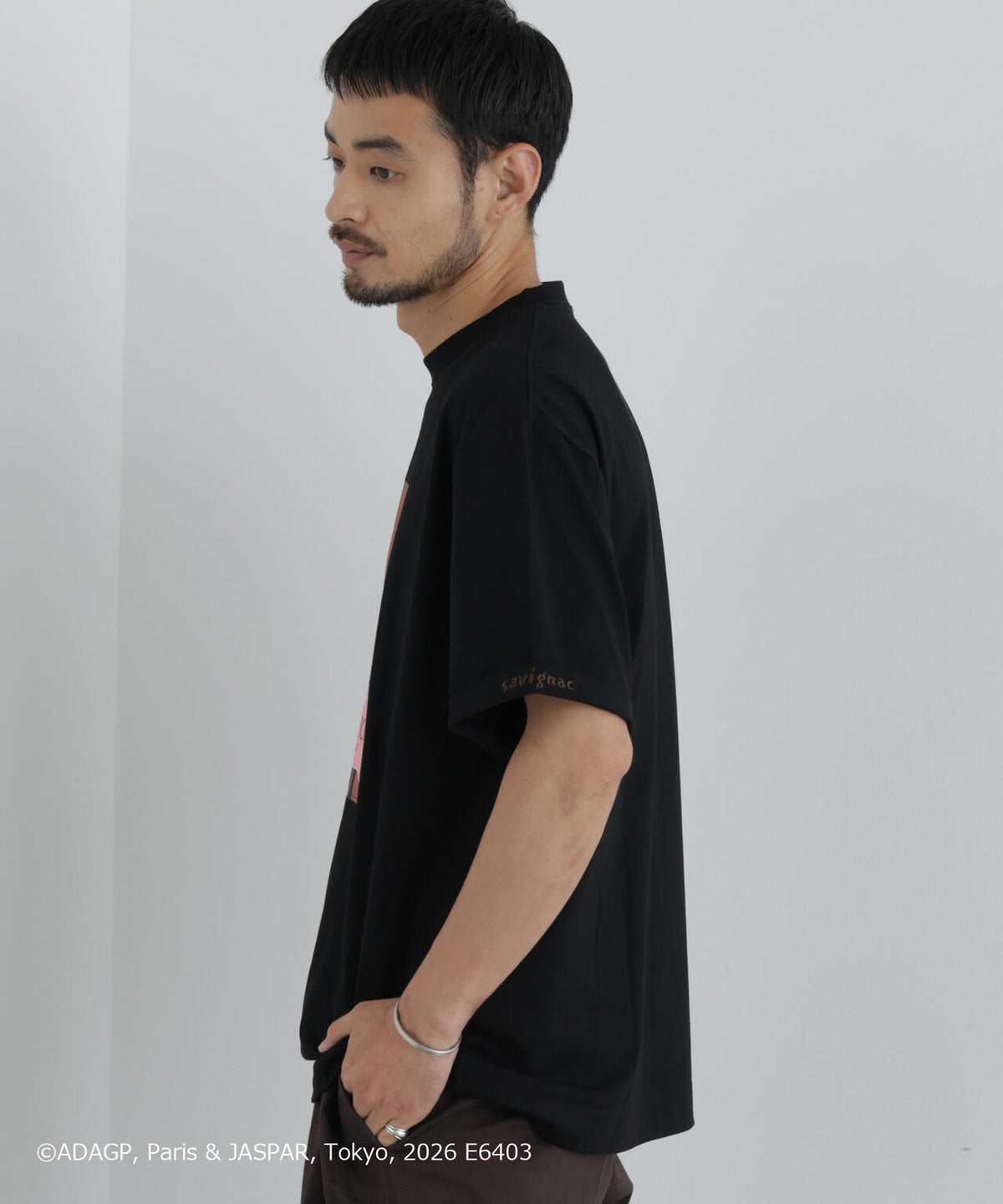 「OtoNANO」×SAVIGNAC プリントTシャツ 6686224216