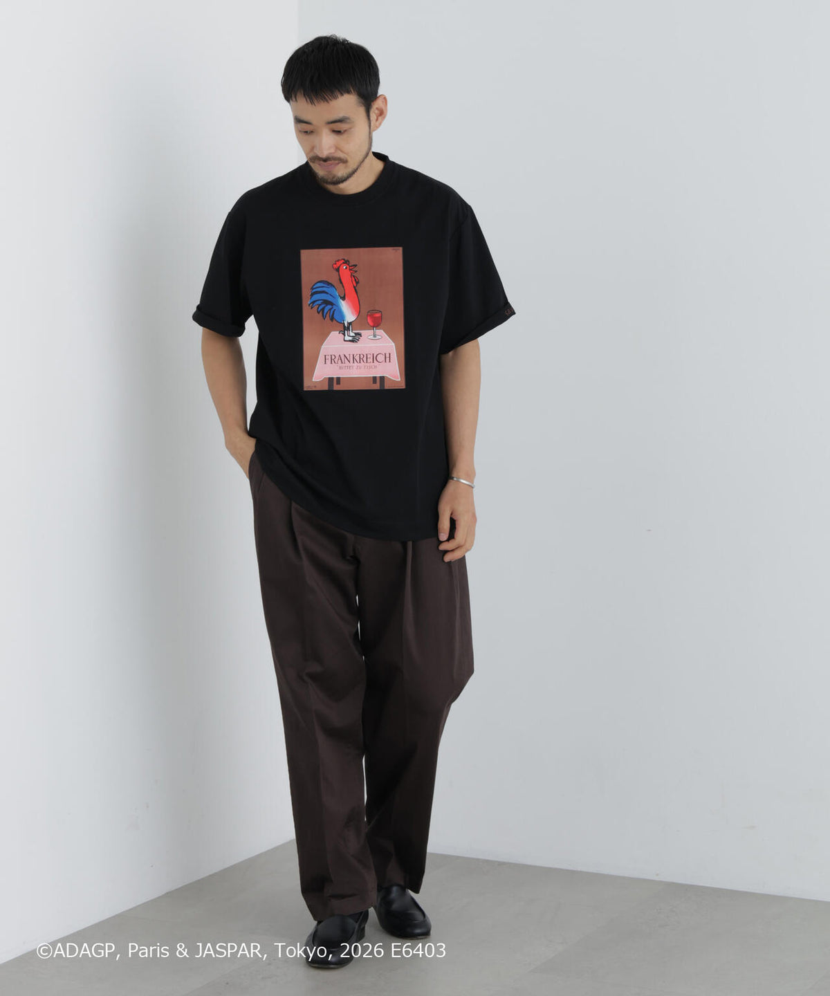 「OtoNANO」×SAVIGNAC プリントTシャツ 6686224216