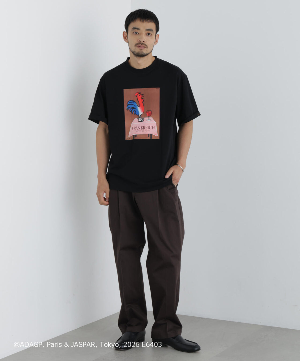 「OtoNANO」×SAVIGNAC プリントTシャツ 6686224216