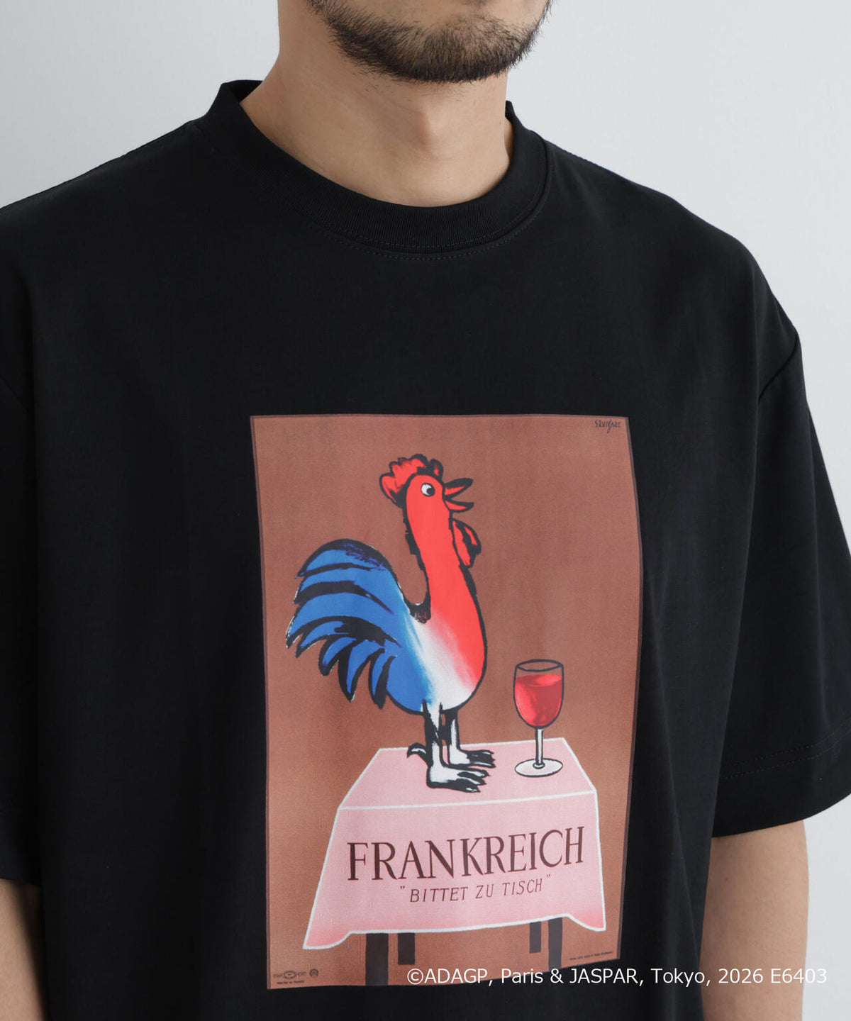 「OtoNANO」×SAVIGNAC プリントTシャツ 6686224216