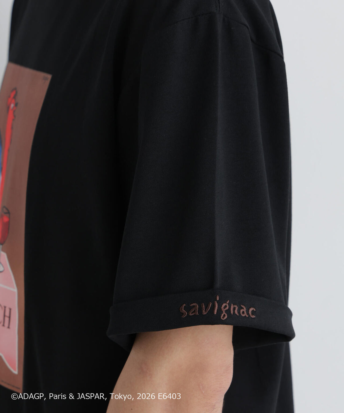 「OtoNANO」×SAVIGNAC プリントTシャツ 6686224216