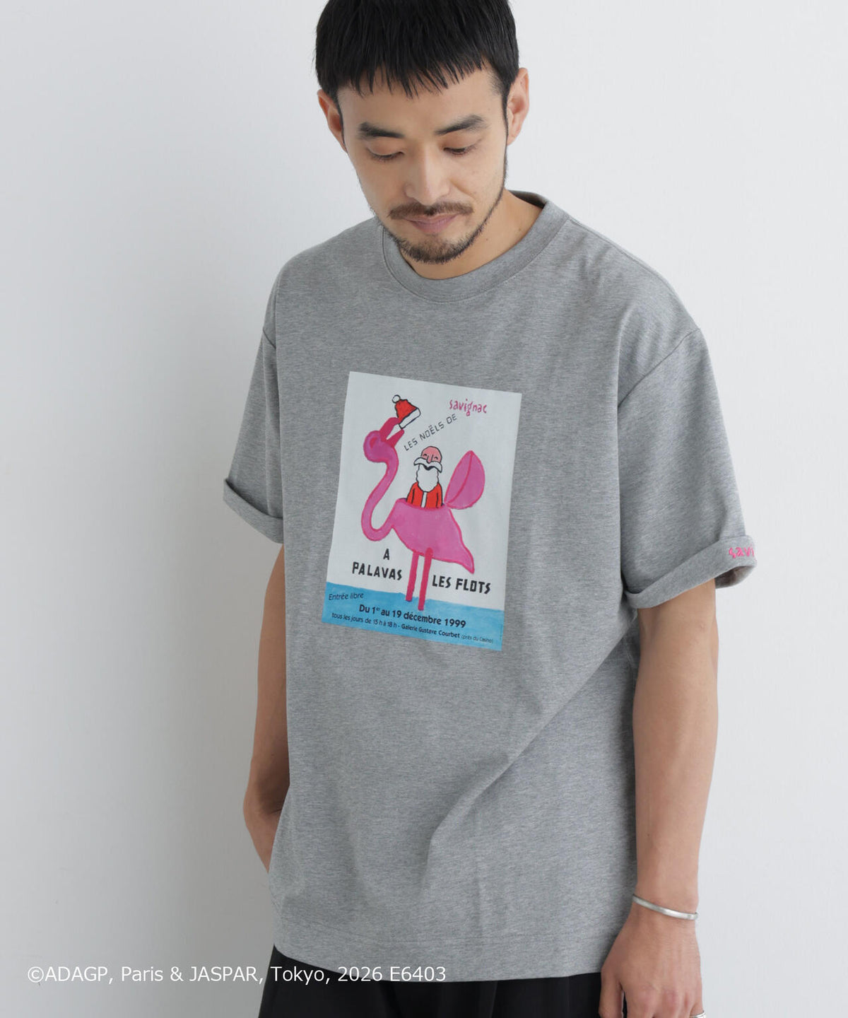 「OtoNANO」×SAVIGNAC プリントTシャツ 6686224216