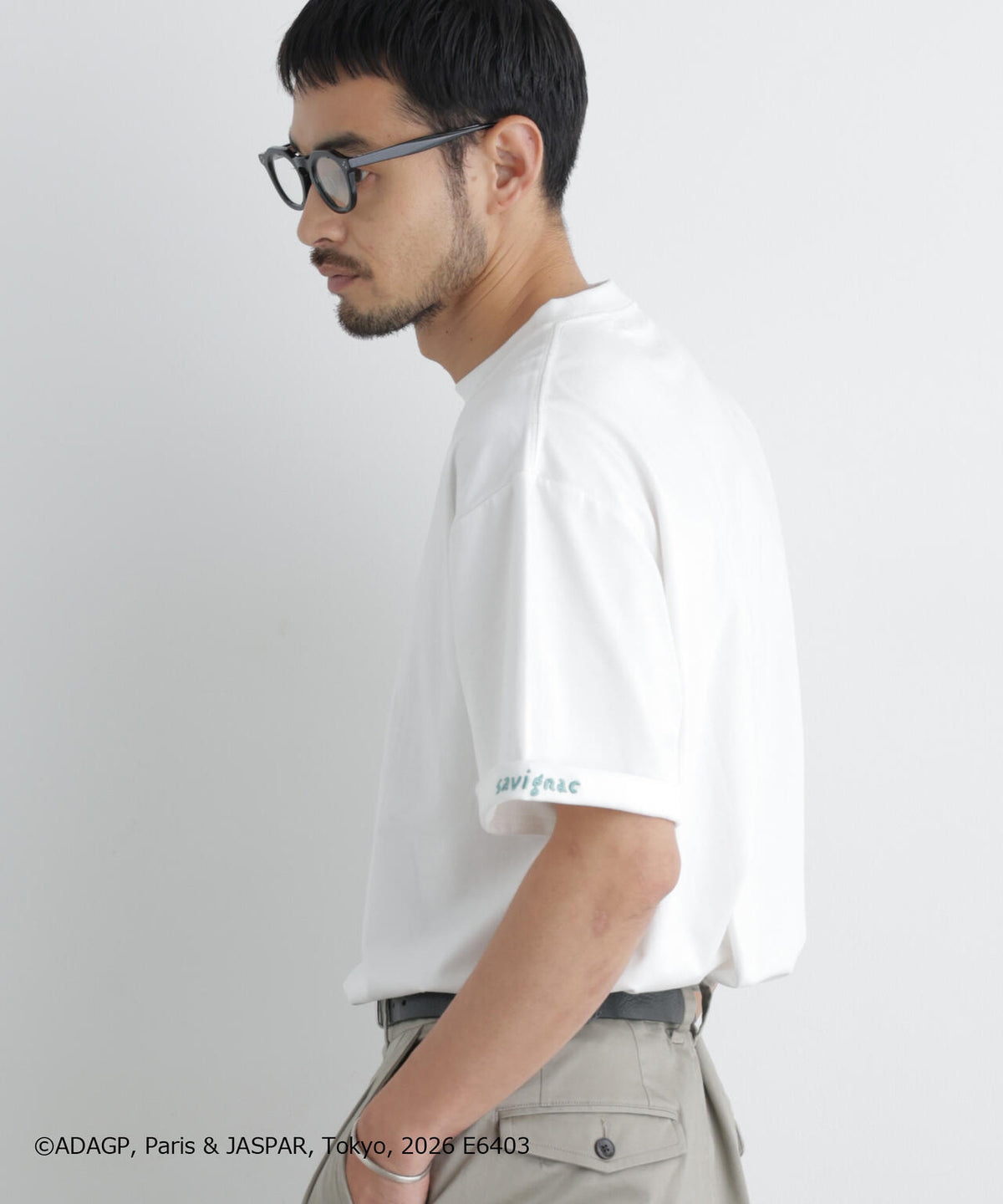 「OtoNANO」×SAVIGNAC プリントTシャツ 6686224216