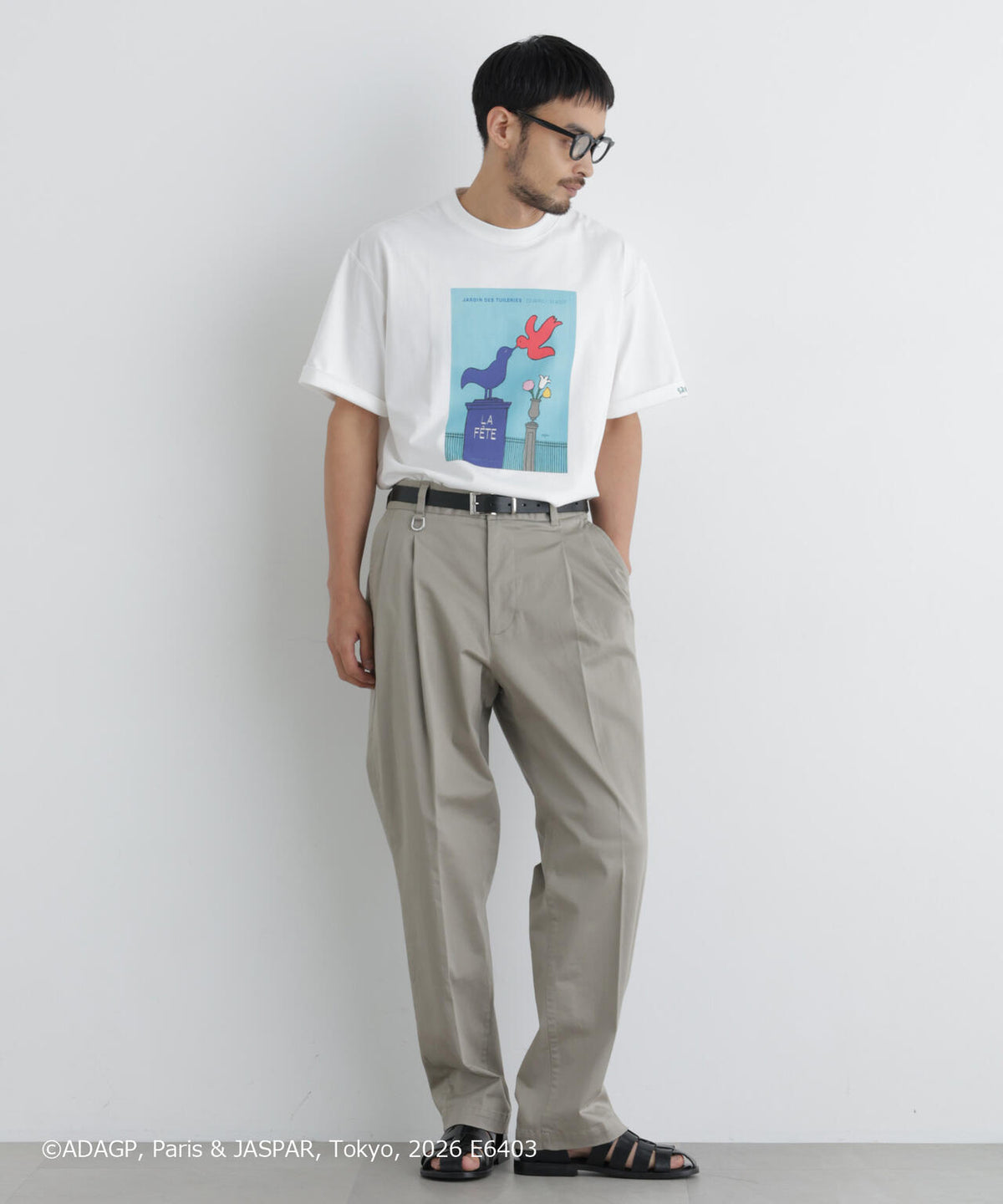 「OtoNANO」×SAVIGNAC プリントTシャツ 6686224216
