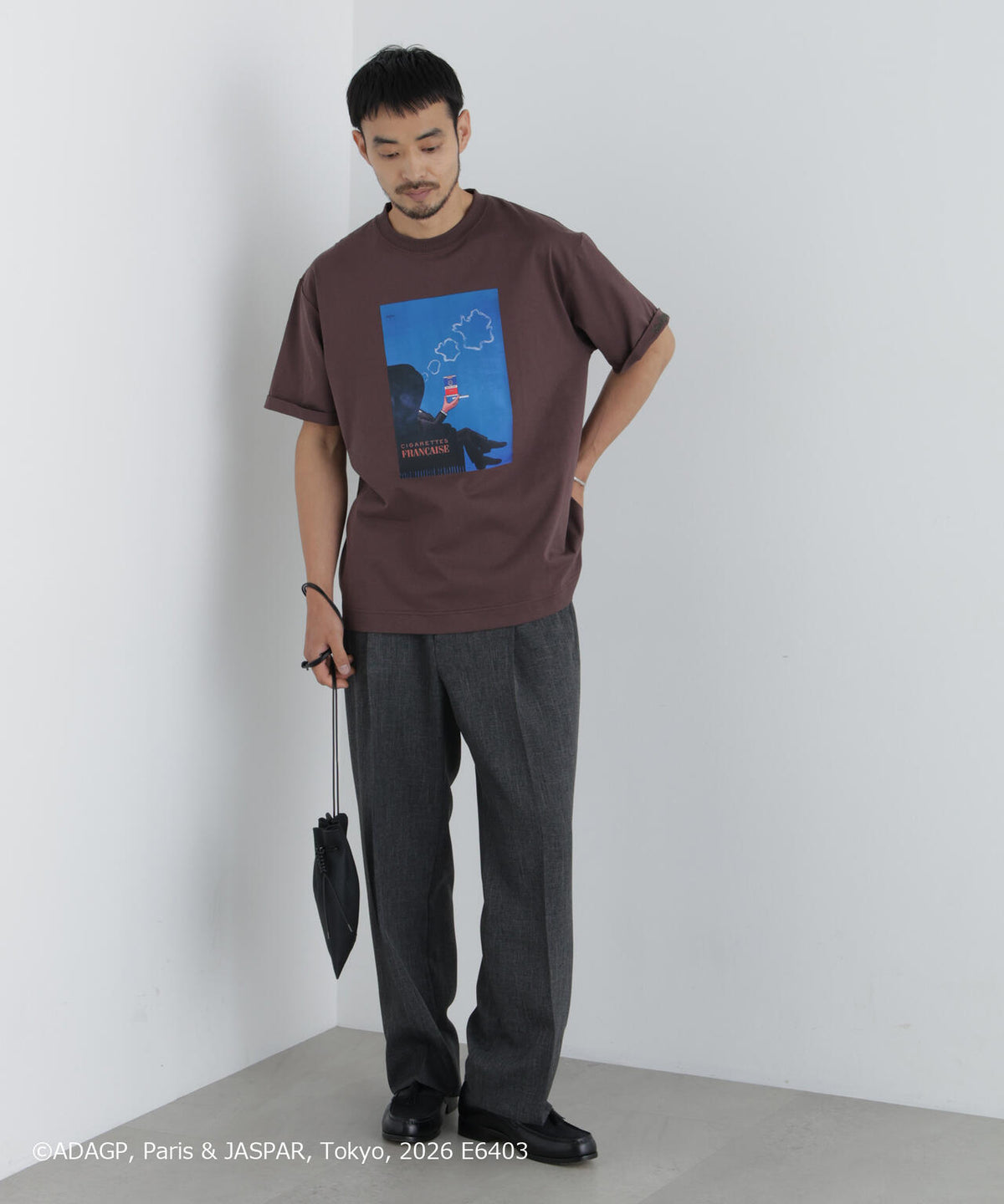 「OtoNANO」×SAVIGNAC プリントTシャツ 6686224216