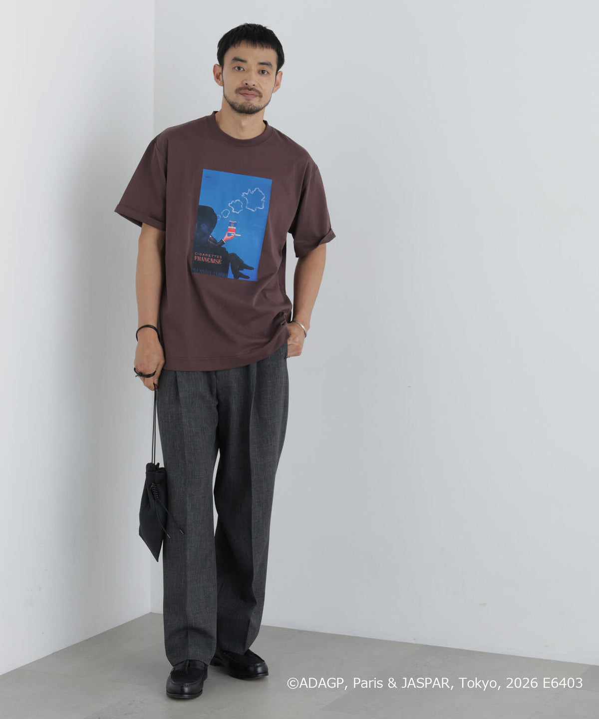 「OtoNANO」×SAVIGNAC プリントTシャツ 6686224216
