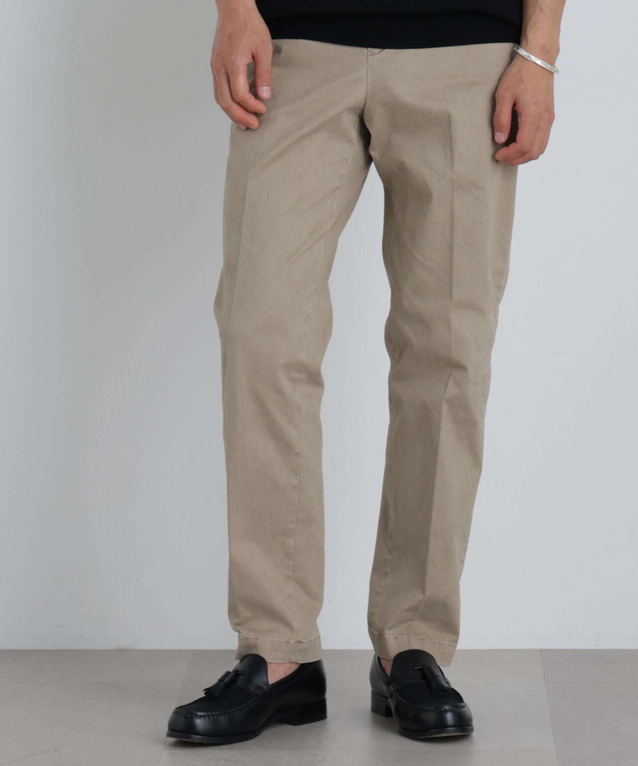 NewOnTrousers フェードサテンSlim テーパー 6686227202