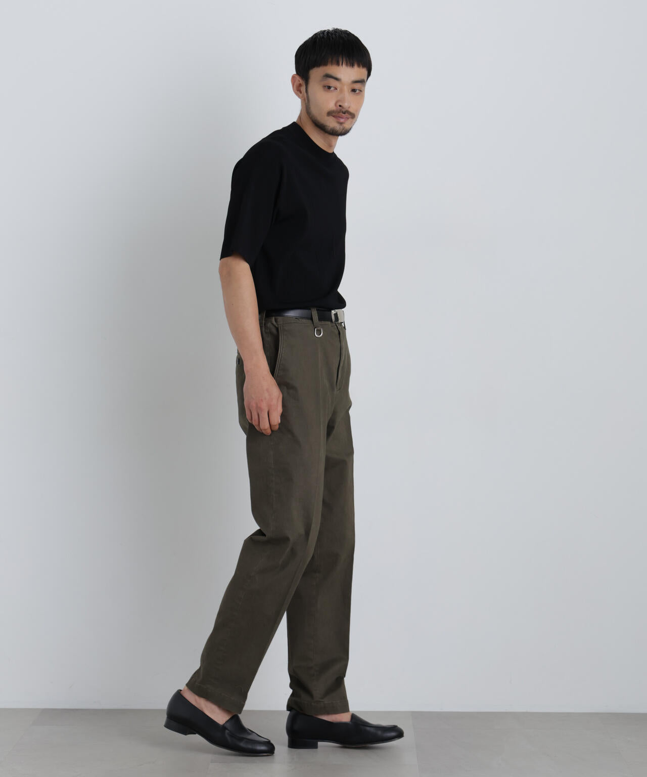 NewOnTrousers フェードサテンSlim テーパー 6686227202