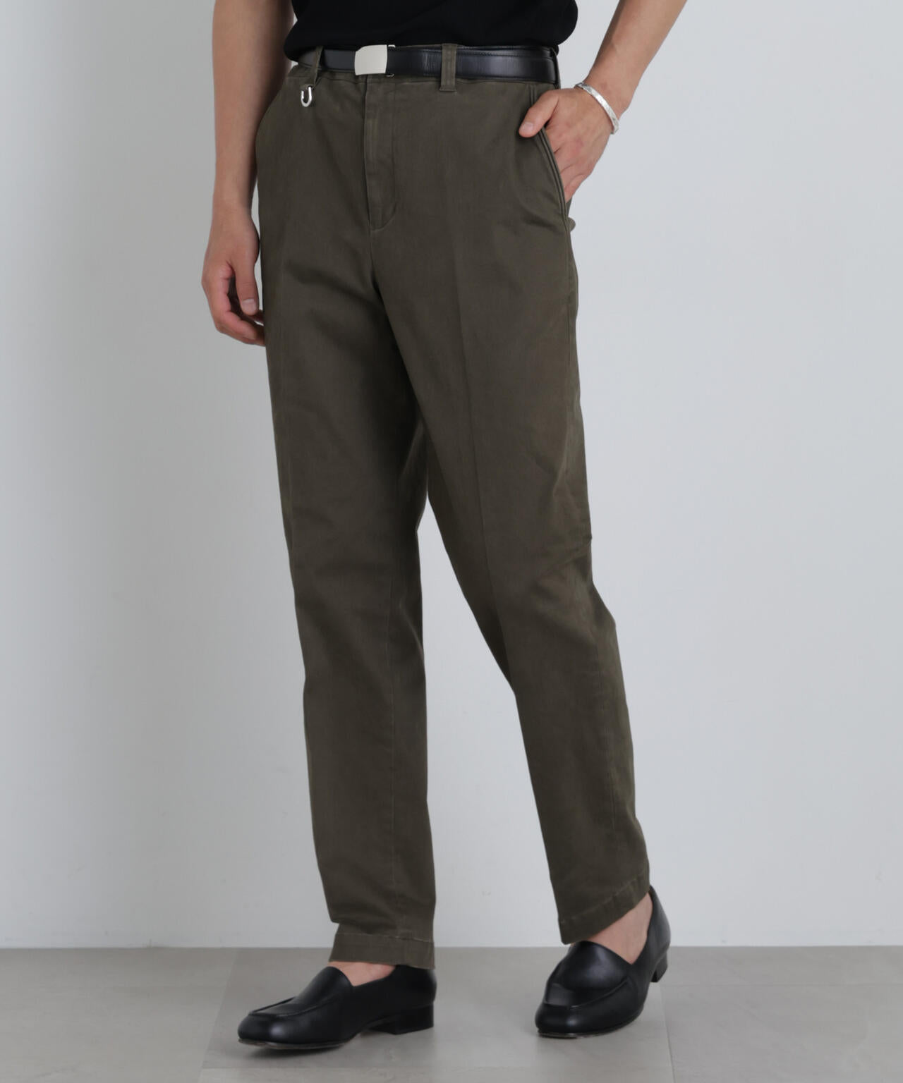 NewOnTrousers フェードサテンSlim テーパー 6686227202