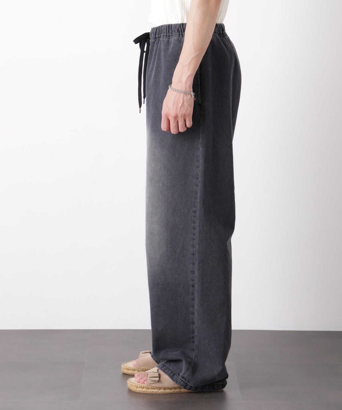 COOLLY DENIM ワイドイージーパンツ(接触冷感) 6686227205