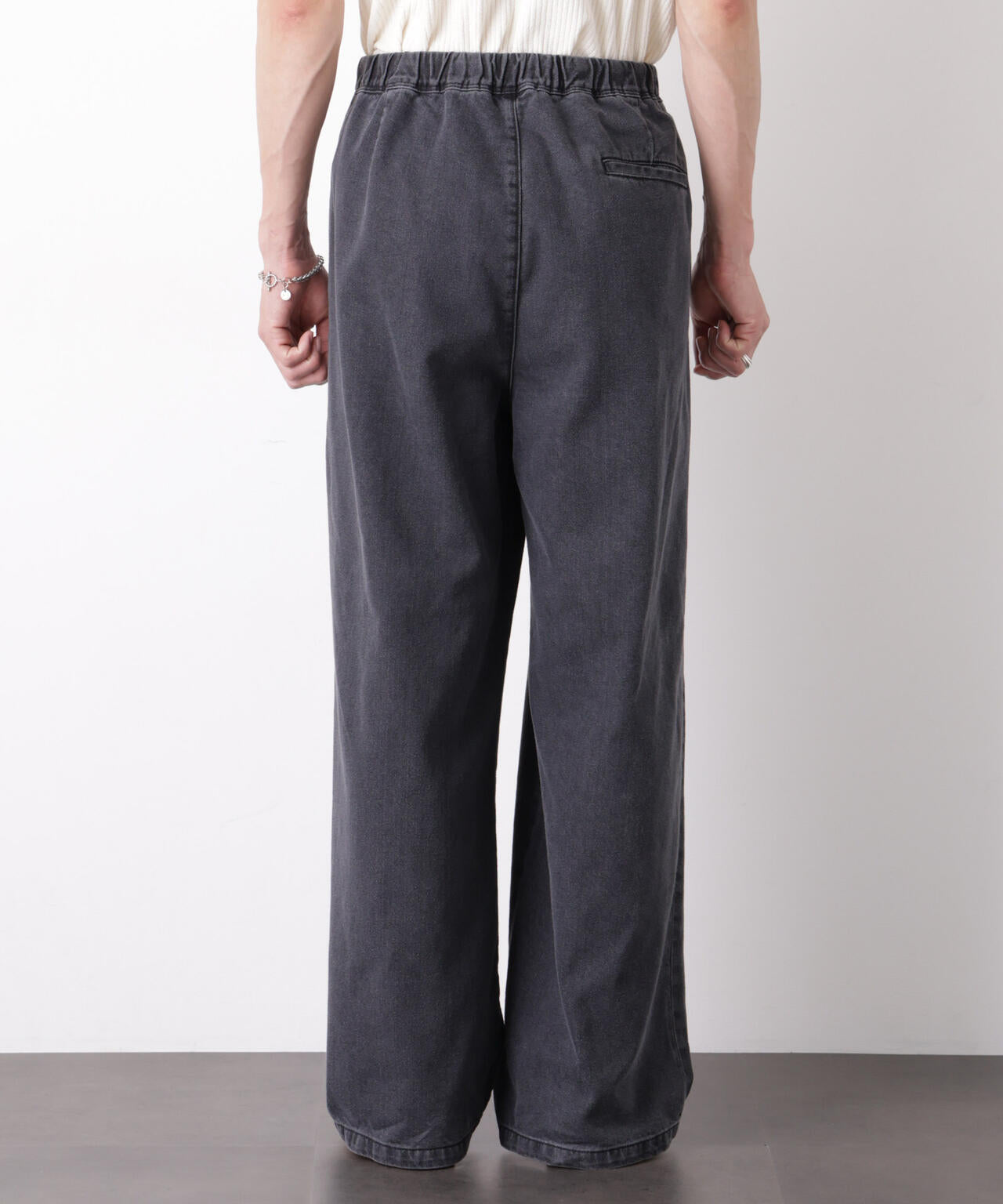 COOLLY DENIM ワイドイージーパンツ(接触冷感) 6686227205