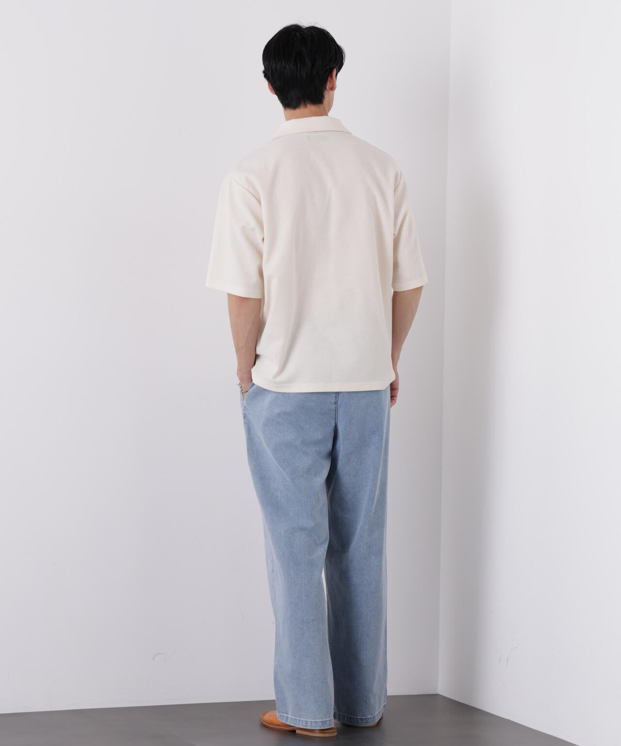 COOLLY DENIM ワイドイージーパンツ(接触冷感) 6686227205
