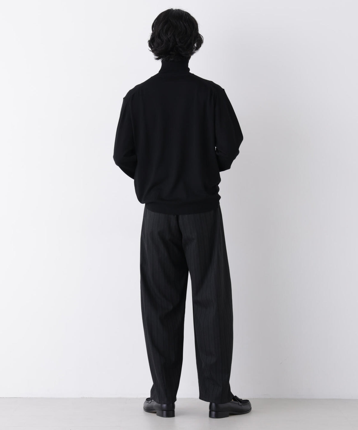 「DELEGANT」 バレルレッグイージーパンツ(セットアップ可) 6686227209