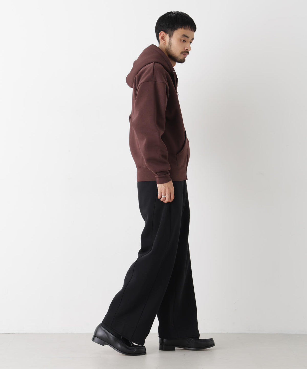 「PLAYFUL CODE」 コアフリース裏起毛ストレートパンツ 6686227210