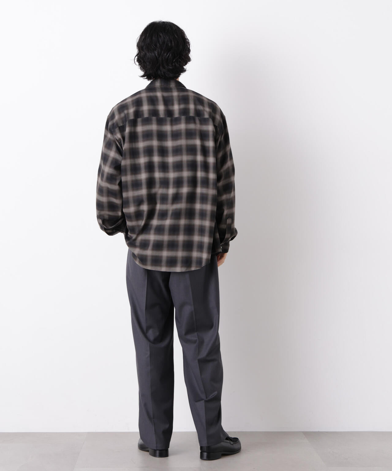 「OtoNANO」大人のワイドパンツ TRクリアツイルワイドイージーパンツ 6686227213