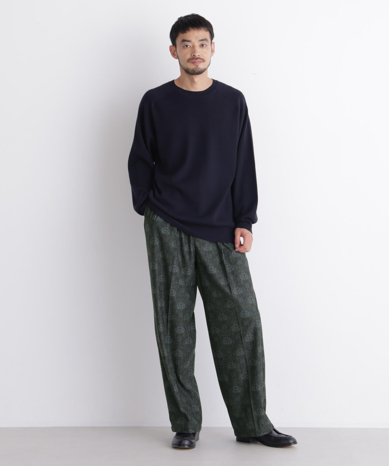 「OtoNANO」×masoret 1タックトラウザーズ 6686227216