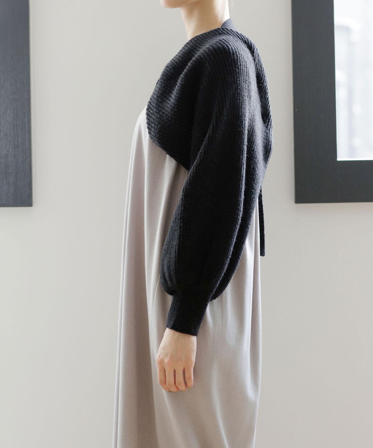 レースアップボレロ 長袖 6691222025