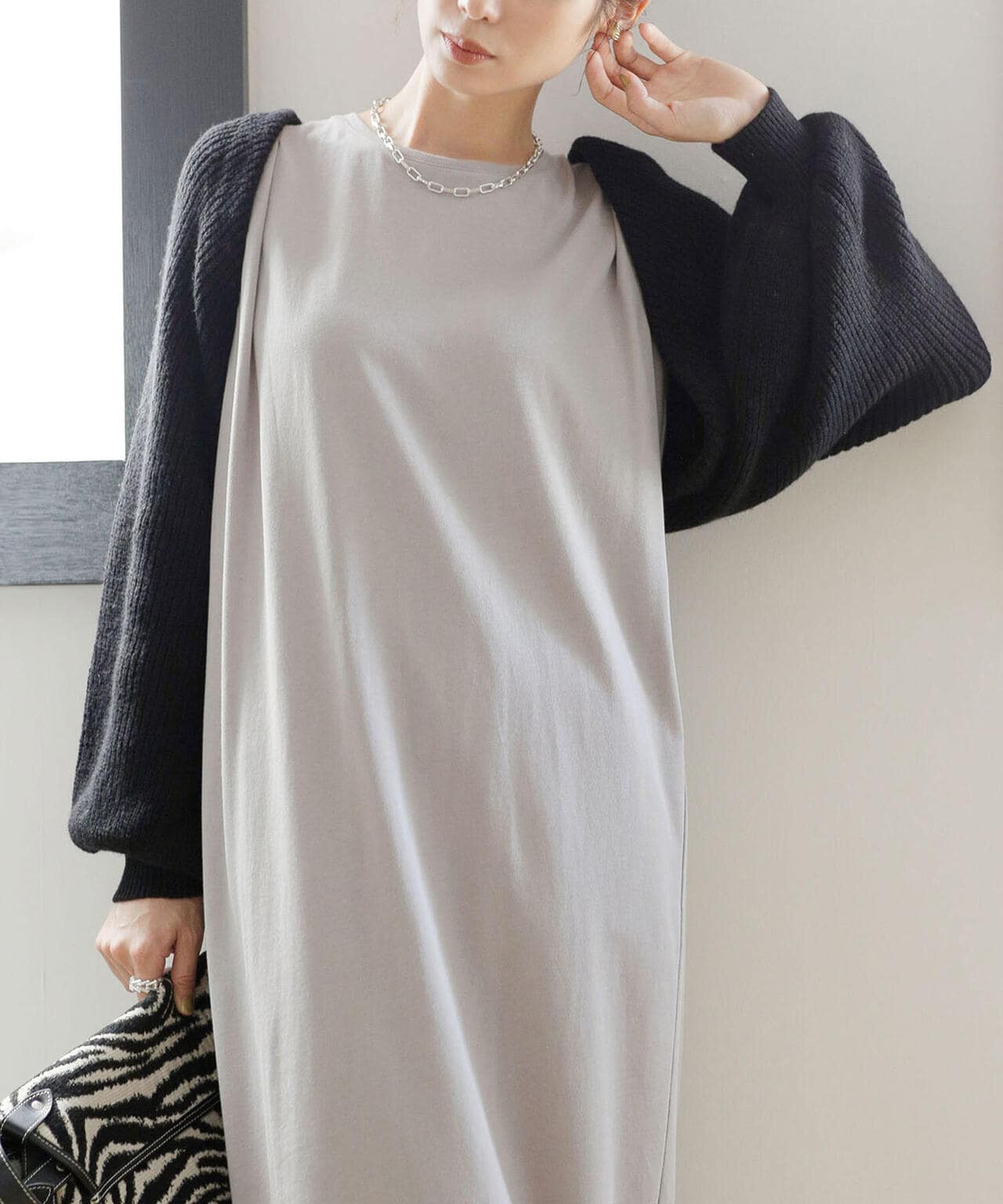 レースアップボレロ 長袖 6691222025